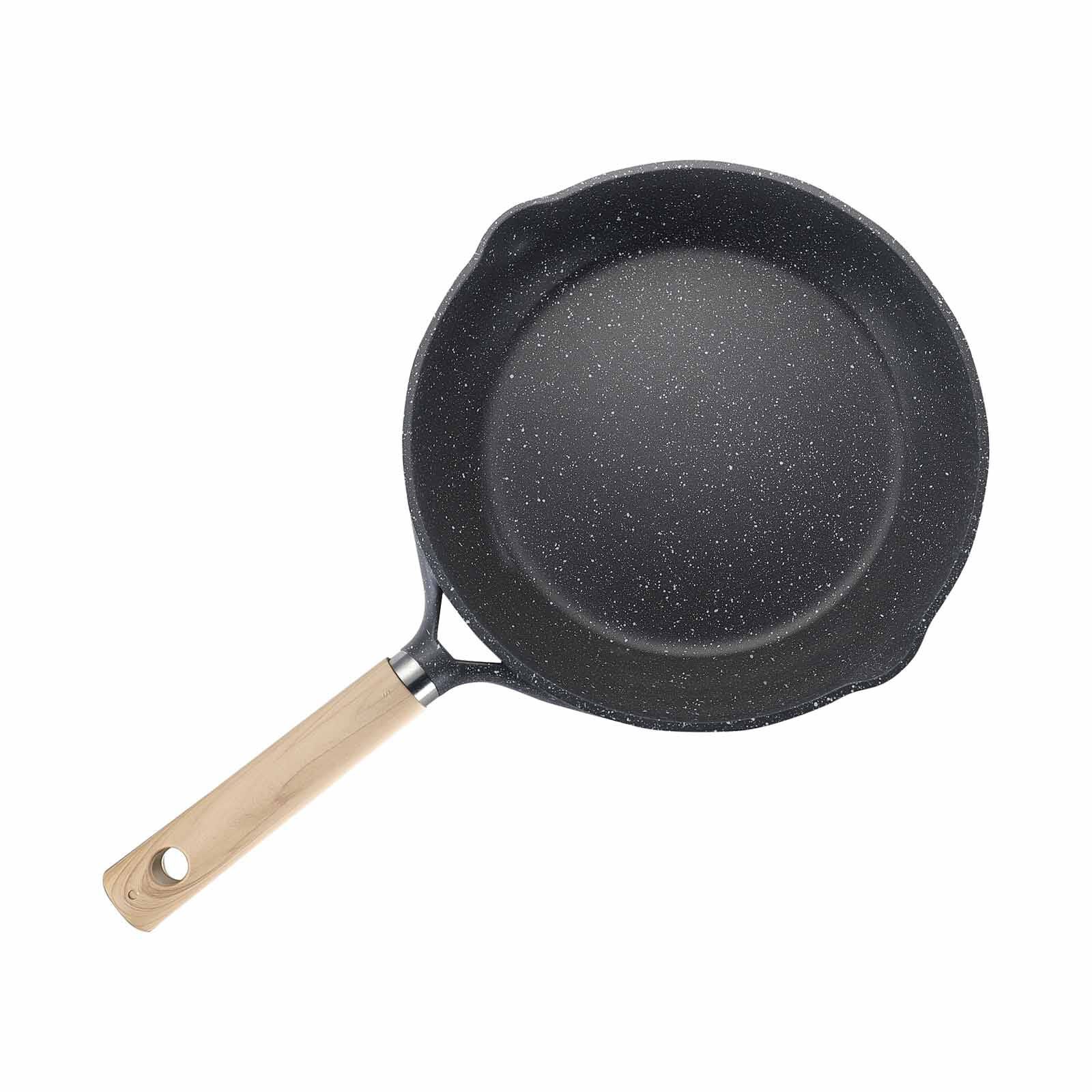 ENDO Ganseki 24cm I.h. Die Cast Frypan E-GSK-24FP-image 2