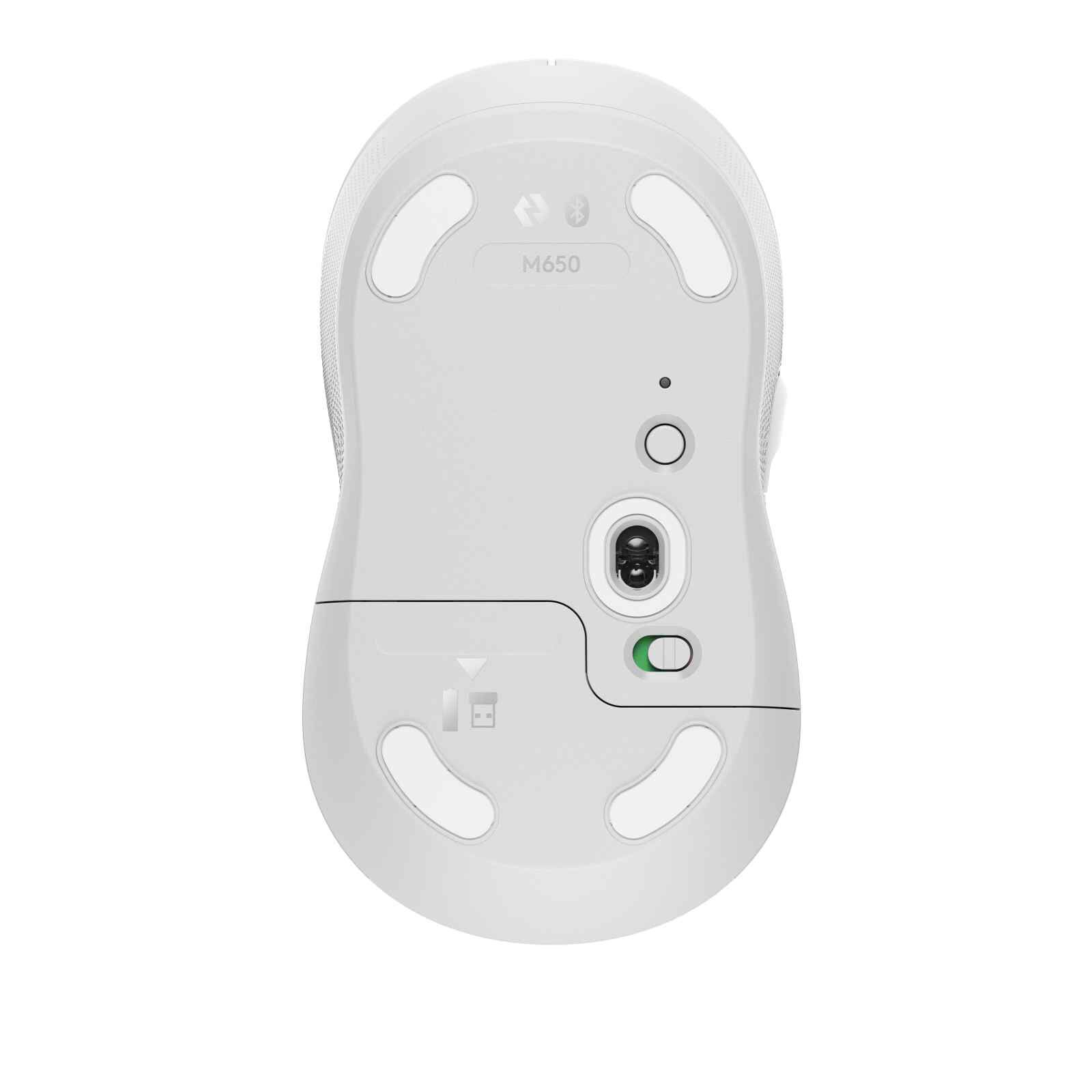 LOGITECH Wireless Mouse-off White 1y Logi Signature M650 M 910-006264-image 2