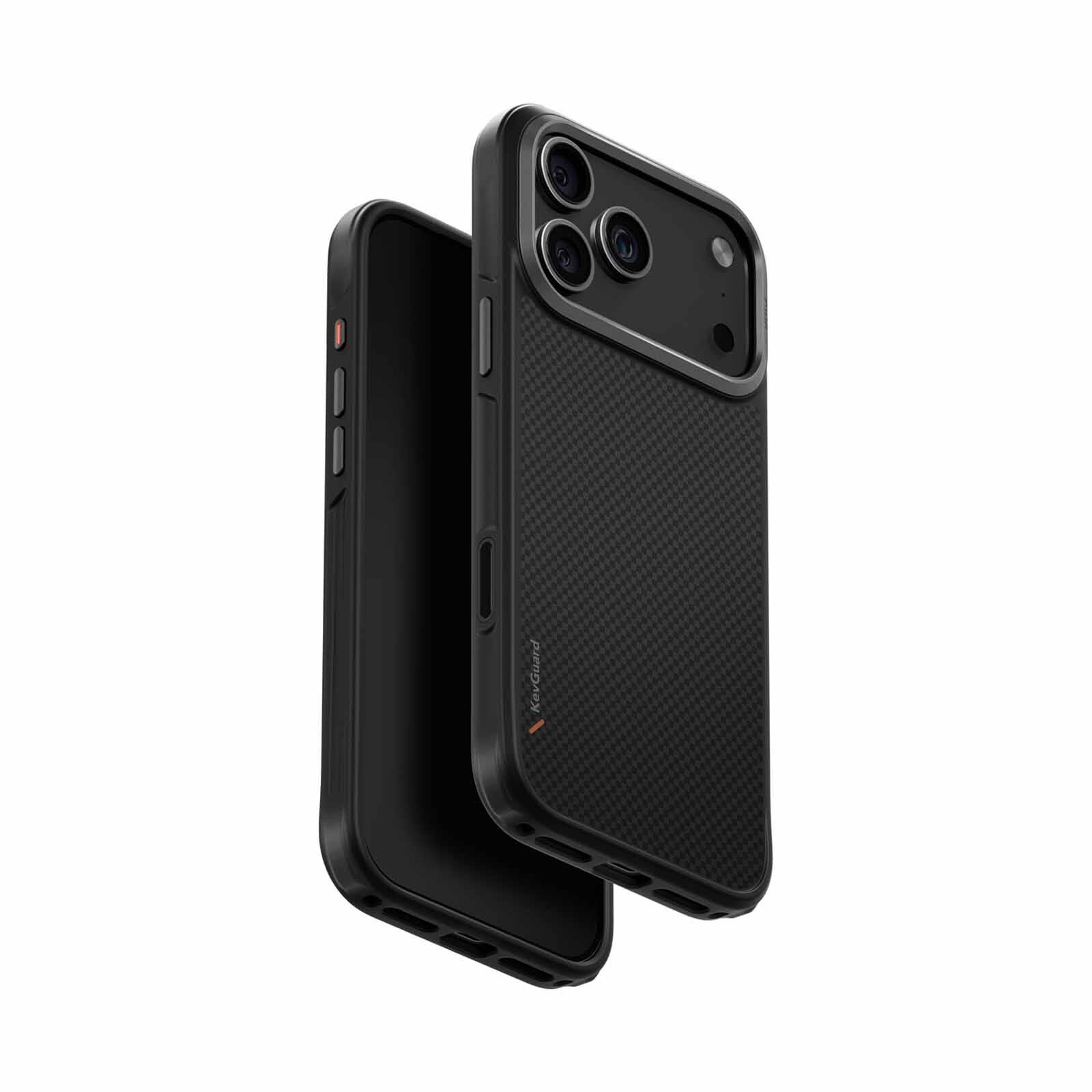 UNIQ Hybrid Iphone 17 Pro Max (2025) 6.9 Magclick Charging Keva - Carbon Black UNIQ-IP6.9P(2025)-KEVAMCBLK