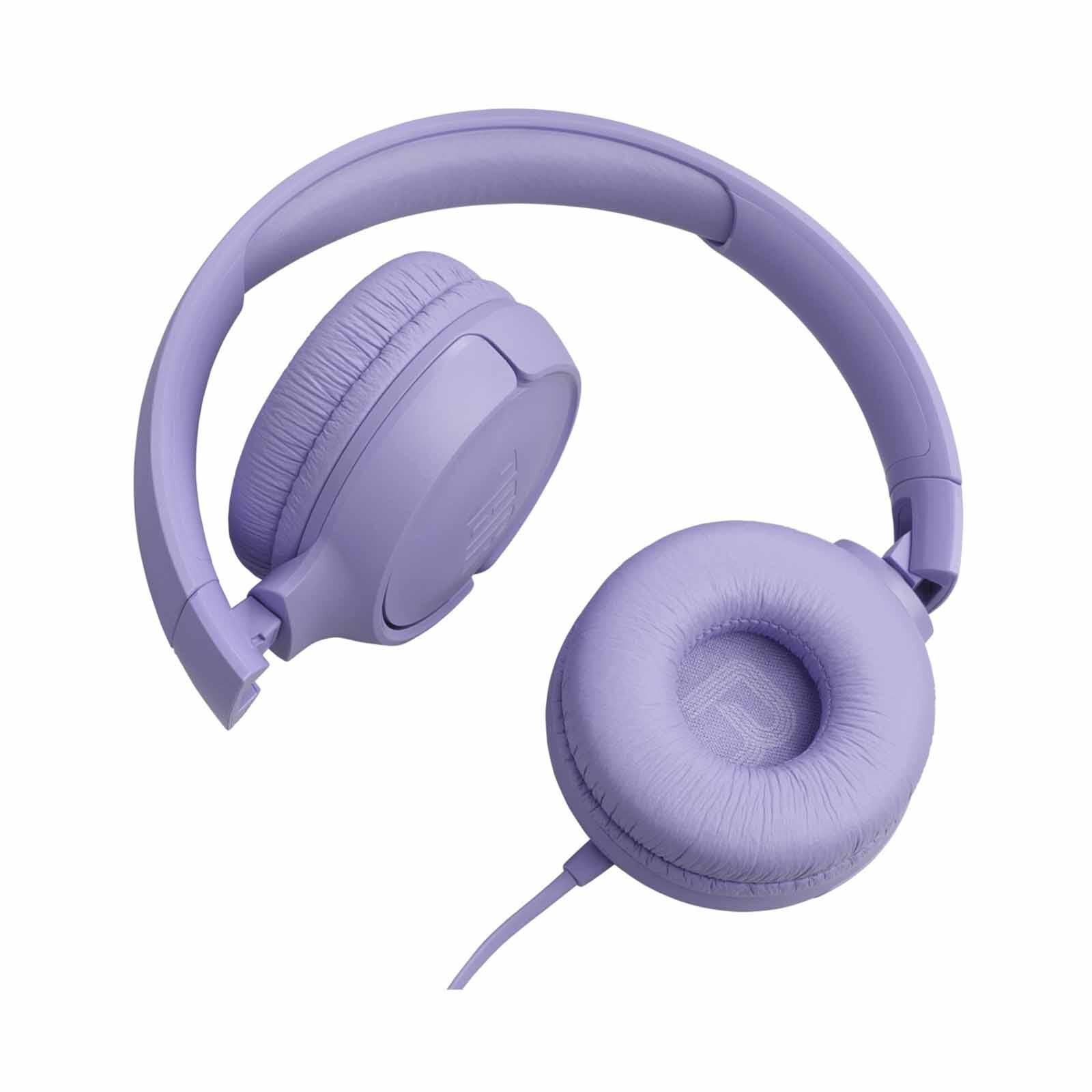 JBL Jbl Pure Bass Sound. High-resolution Audio Headphones TUNE 520C USB-C PURPLE-image 7