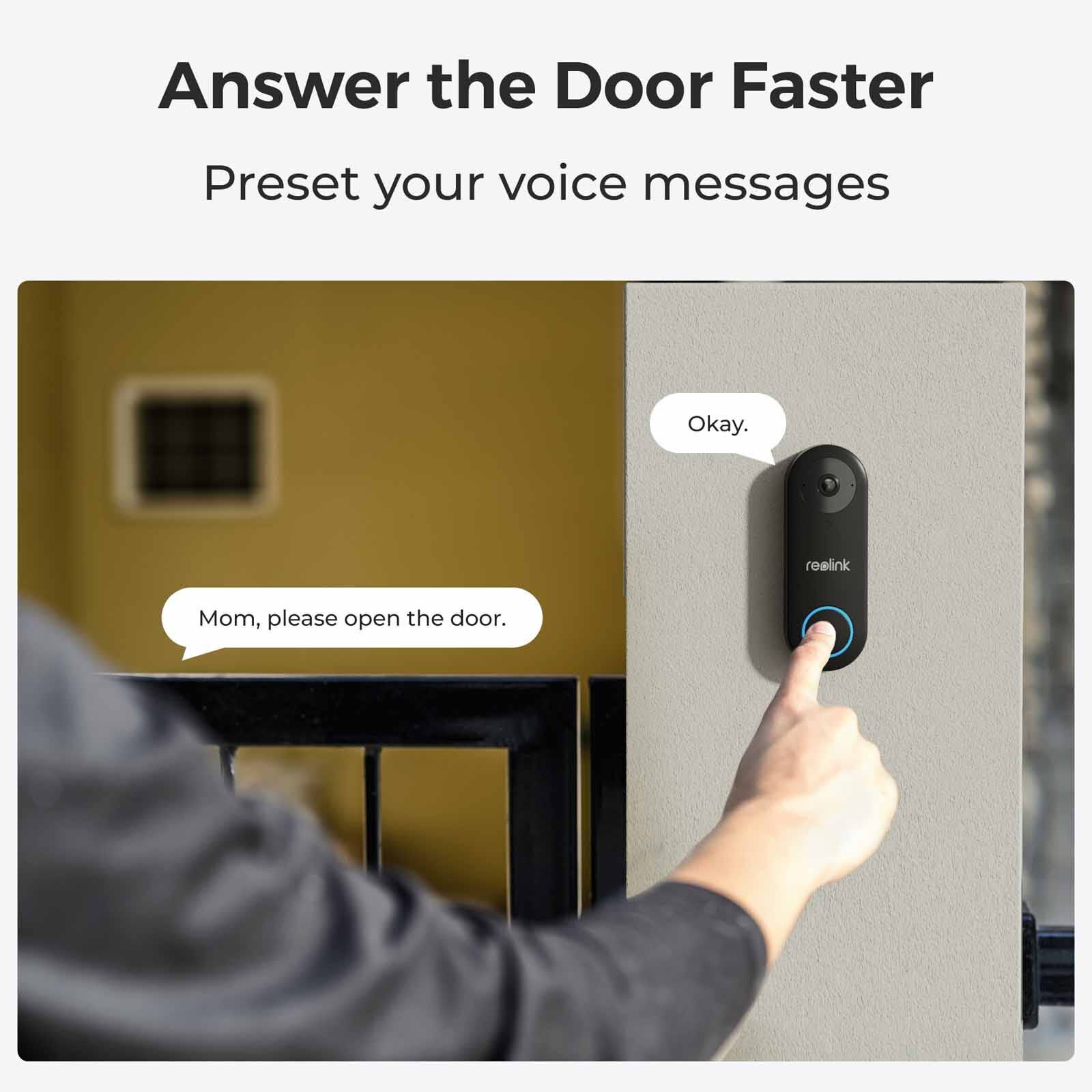 REOLINK Reolink Video Doorbell Poe VDB2K01WD-image 5