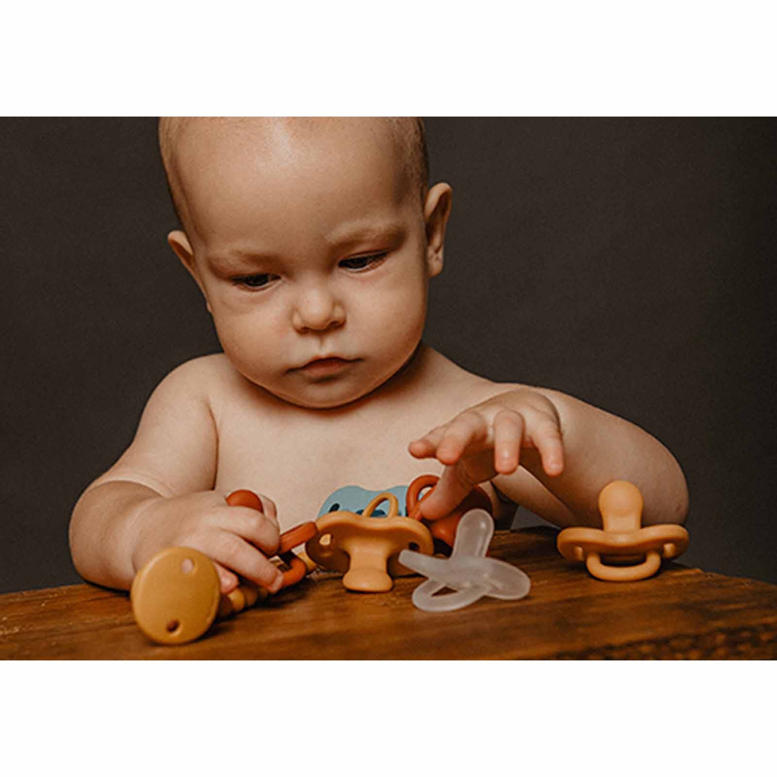 SUAVINEX All Silicone Soother With Sx Pro Physiological Teat 0-6m - Colour Essence Nude (online) SMOOTHIE ULTRA LIGHT-image 2