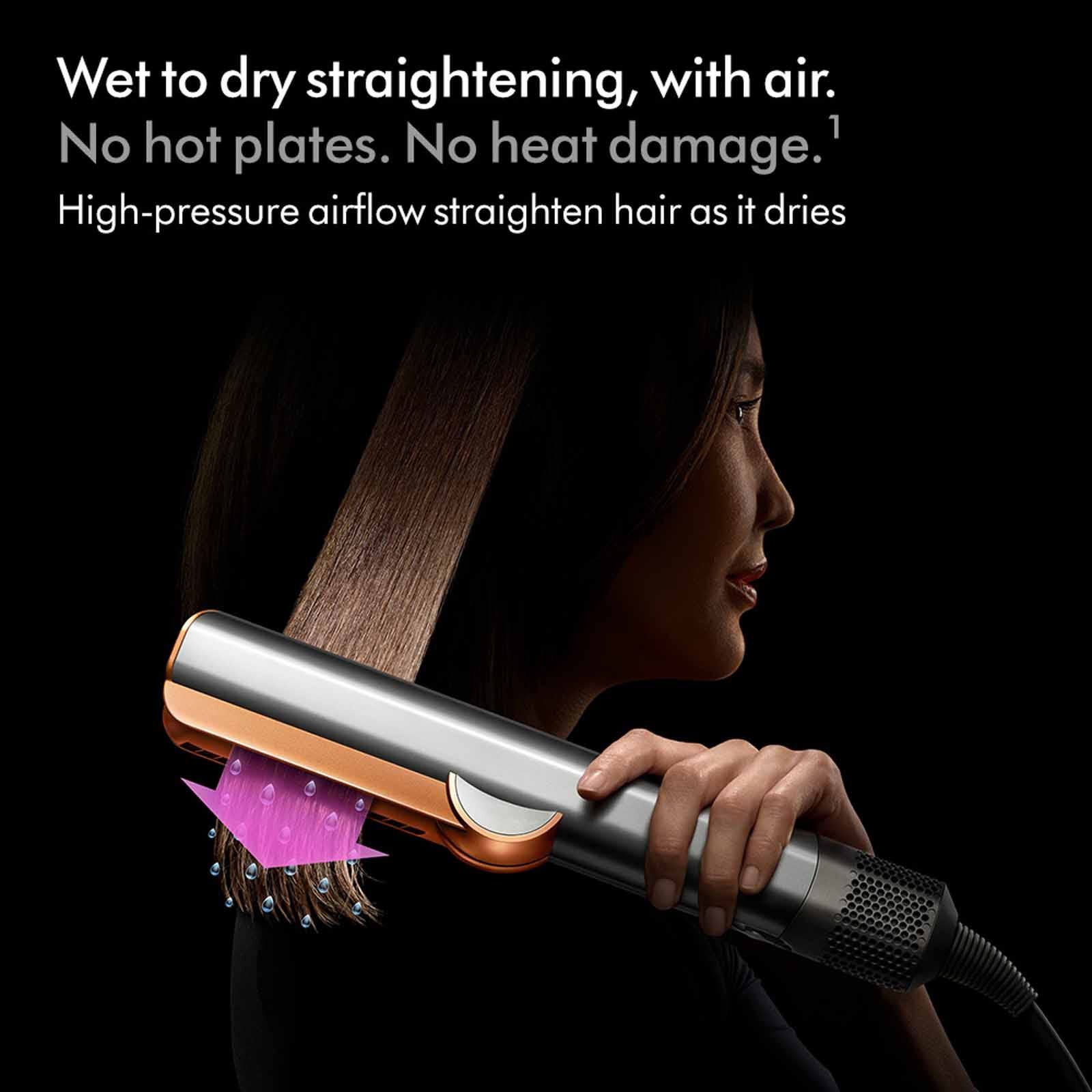 DYSON Ht01 Airstrait Dryer And Straightener (254842-01) - Ceramic Apricot/topaz HT01 UK/IE/HK/MY/SG CEAPC/TZ (BL)-image 7