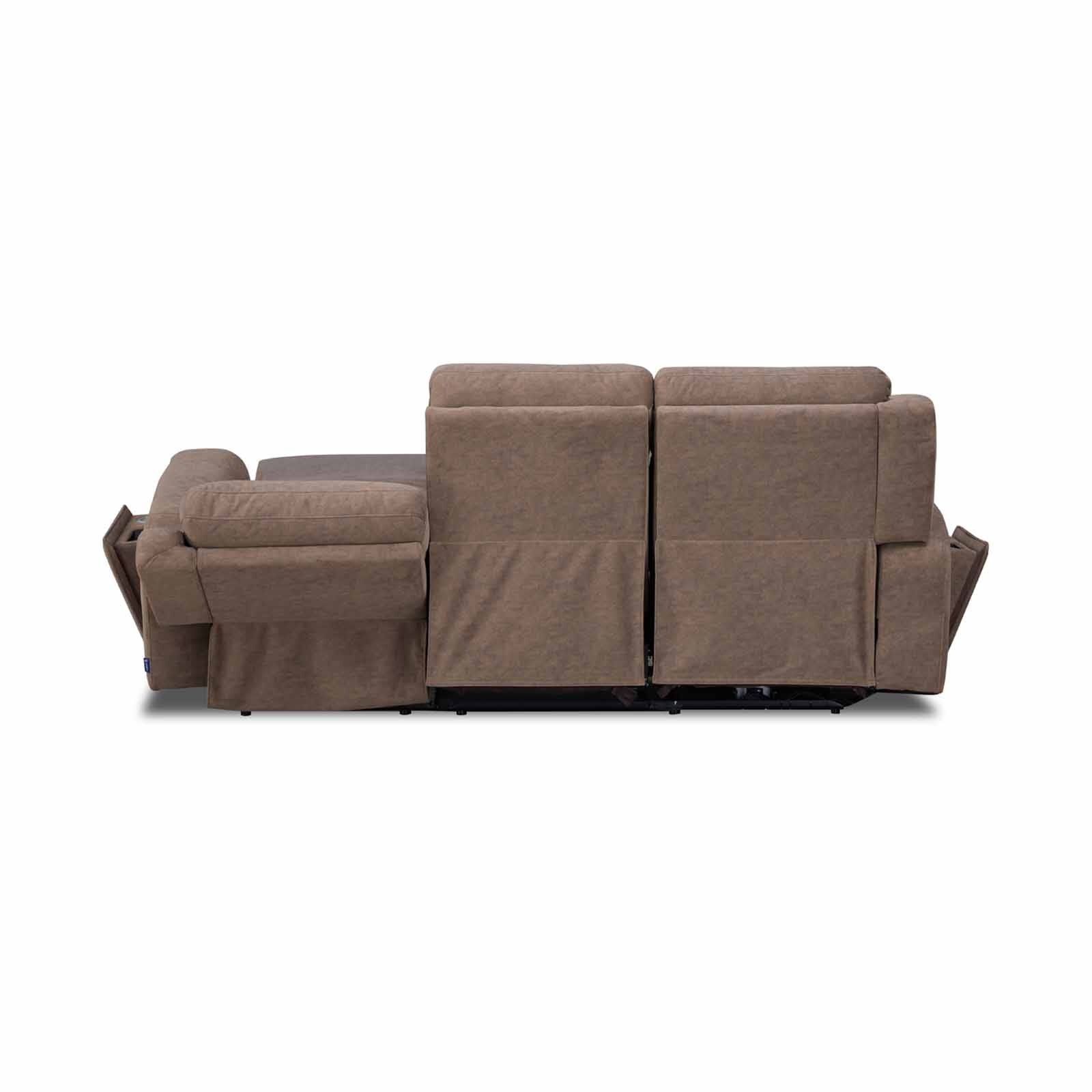 GERBRSI 3rr Seater (fab) Cat A Brown Fabric Sofa ENID-image 6