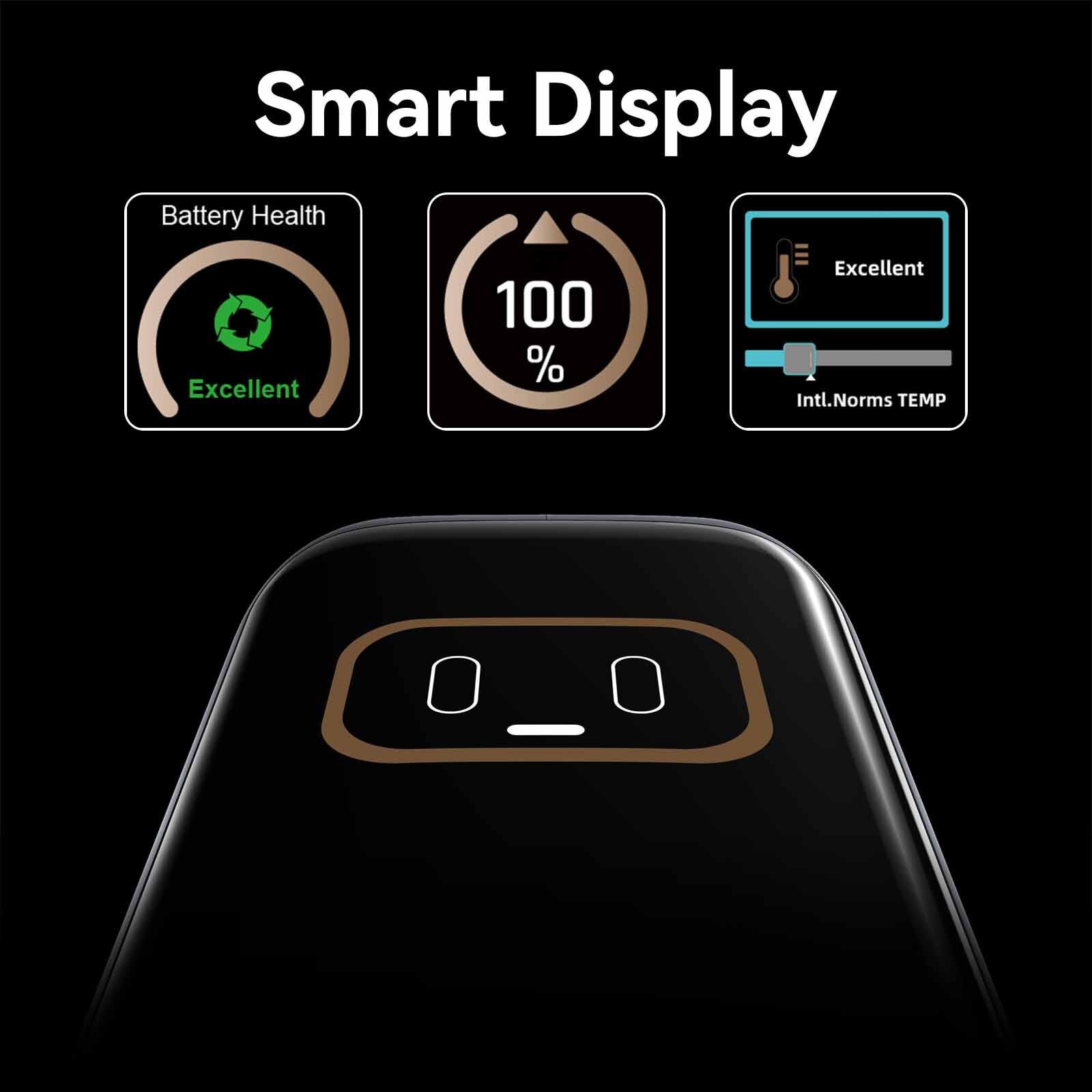 MAZER Powercharge Rlink 10,000mah/pd45w With Built-in Retractable C-cable Powerbank - Blackgrey M-AI-PC45R10-V7-BG-image 9