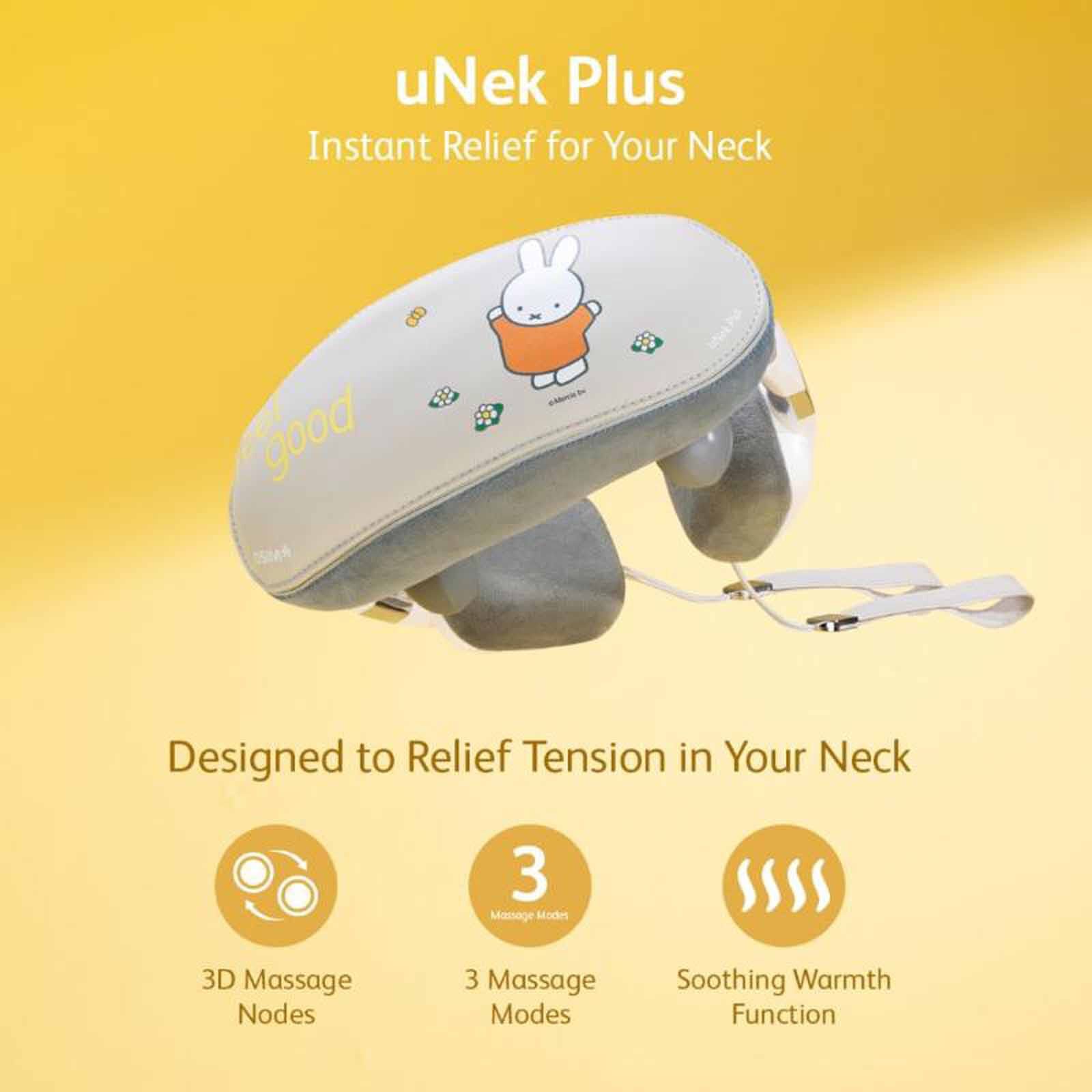 OSIM Ucozy Delite (miffy Feel Good Series) Upper Body Massager + Unek Plus (miffy Feel Good Series) Neck OS2240 + OS2241-image 3