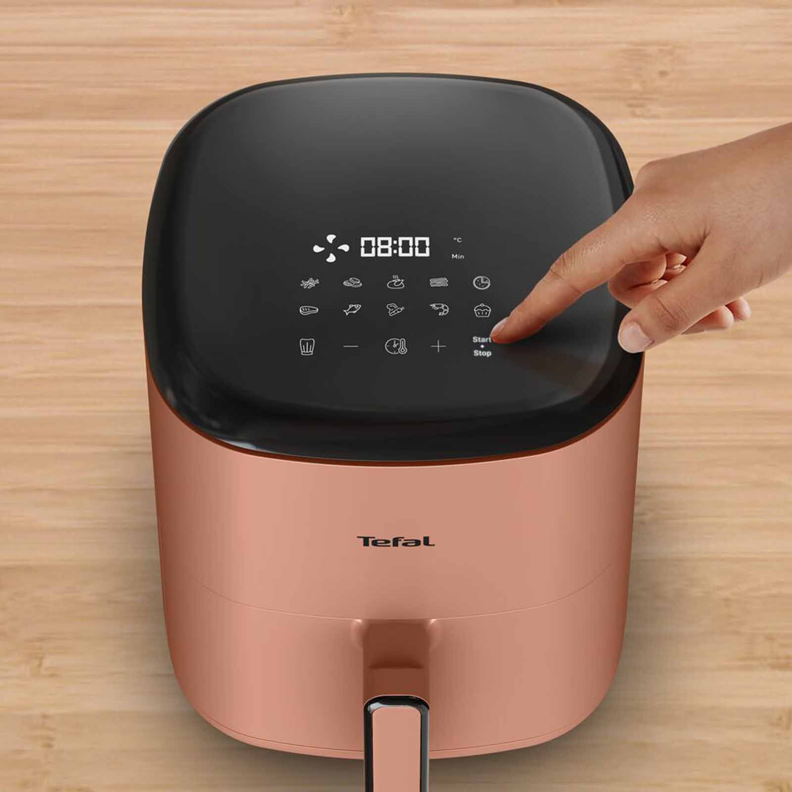 TEFAL Easy Fry Pop Air Fryer (5.0l) - Terracotta EY245T-image 2