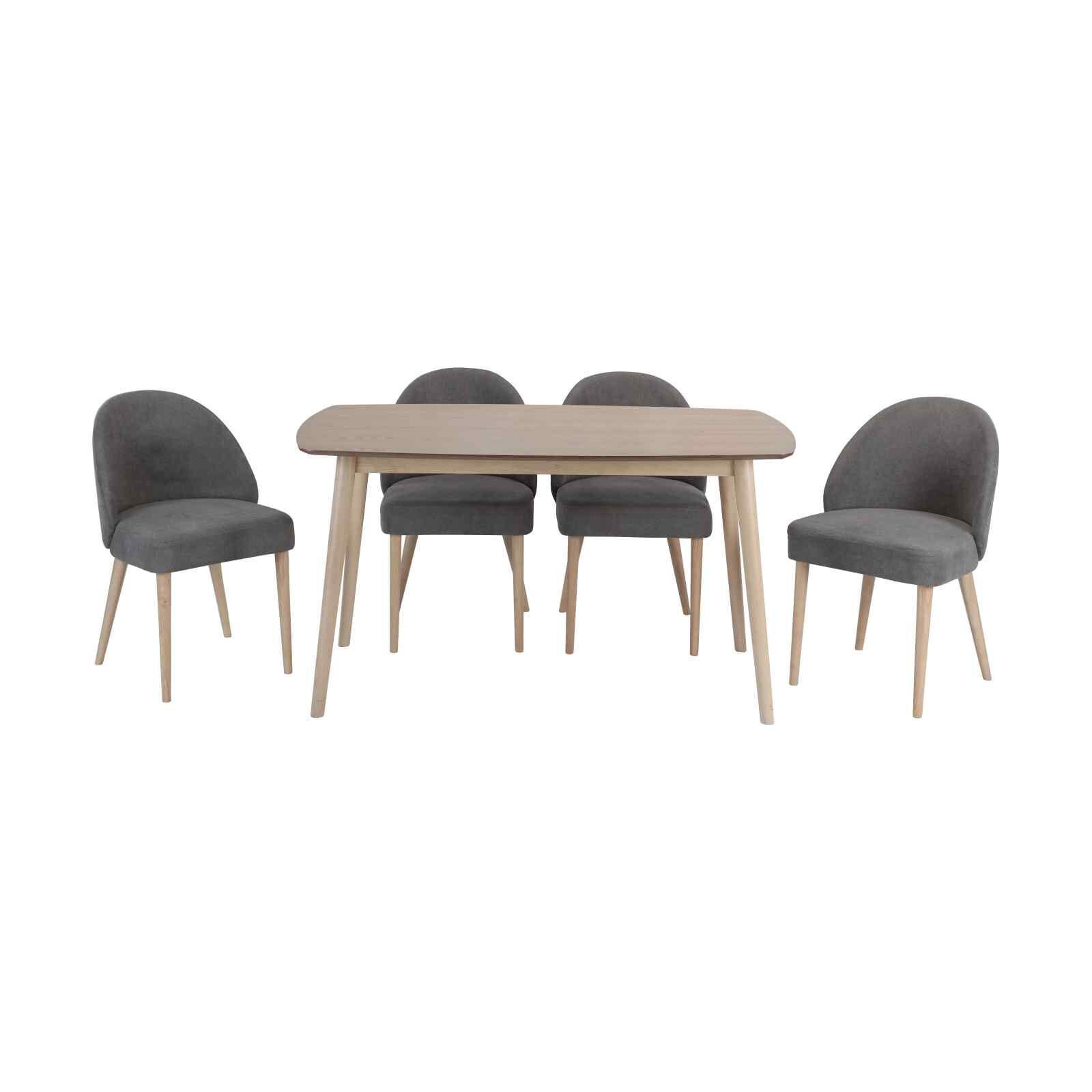 5 Piece Dining Set EMILIO-image 1