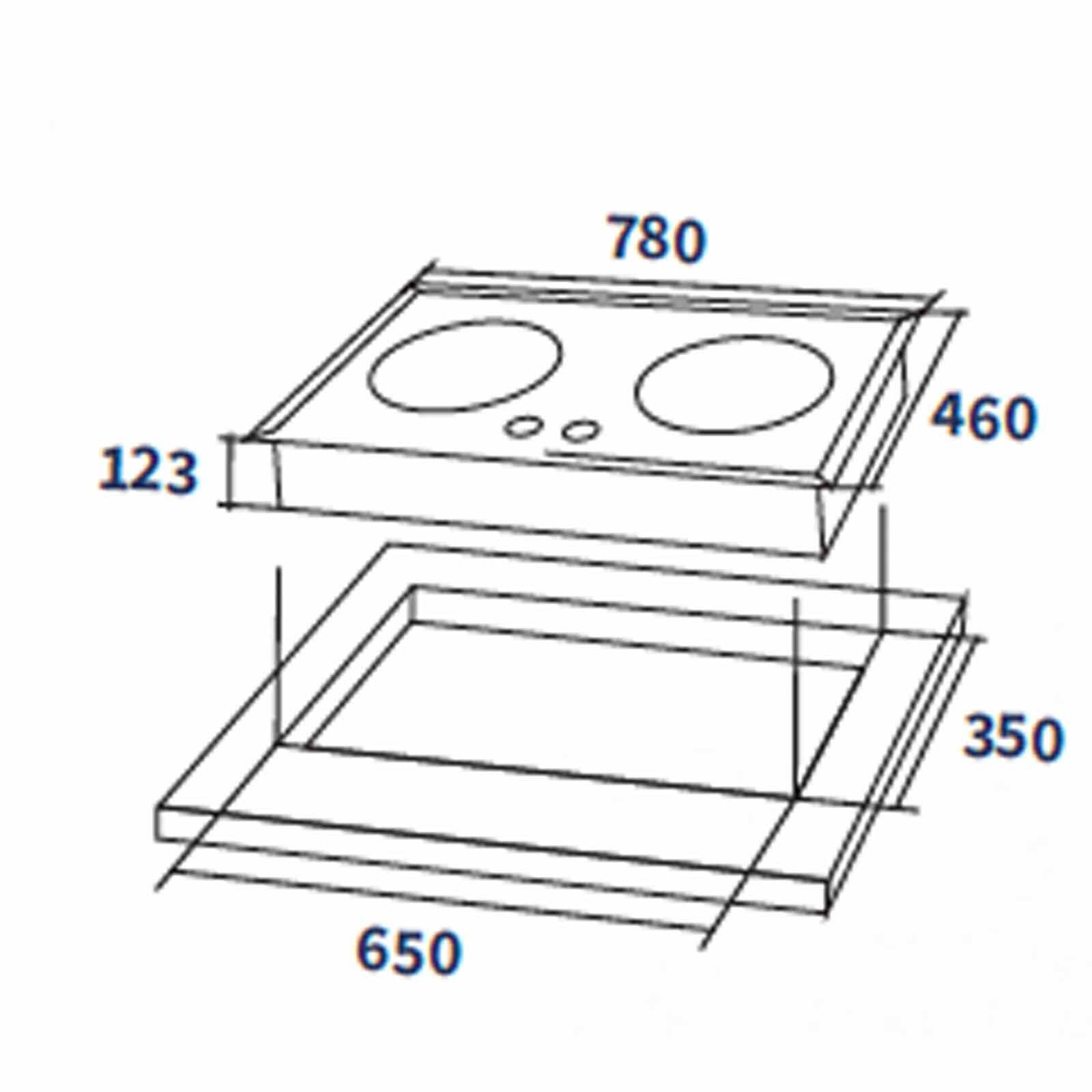 FUJIOH (78cm) 2-burners Gas Hob (stainless Steel) - Lpg (exclude Installation) FH-GS6820 SS LPG-image 2