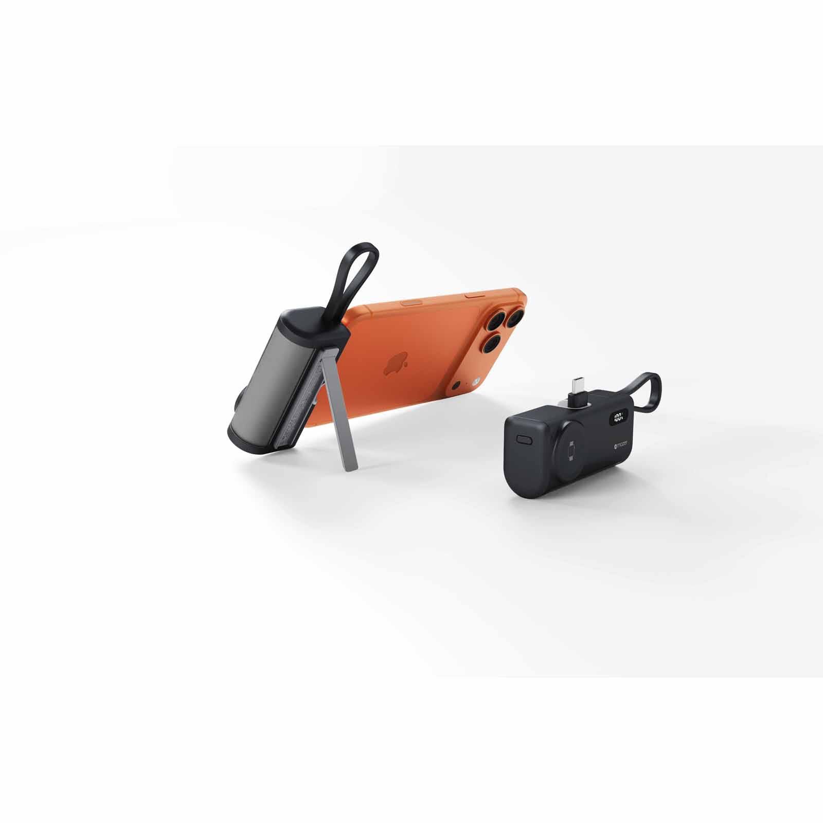 MAZER Powermate 5000mah/pd20w With Apple Watch Charging Powerbank - Blackgrey M-PC5.0W-BG-image 6