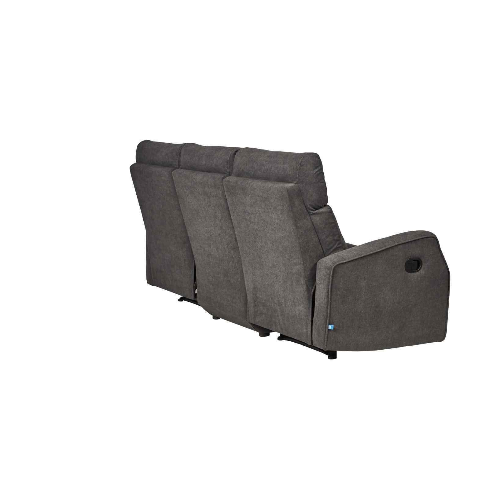 MIZU DESIG 3rr Seater Recliner (sl) Mto Simulated Leather Sofa ELLA-image 5