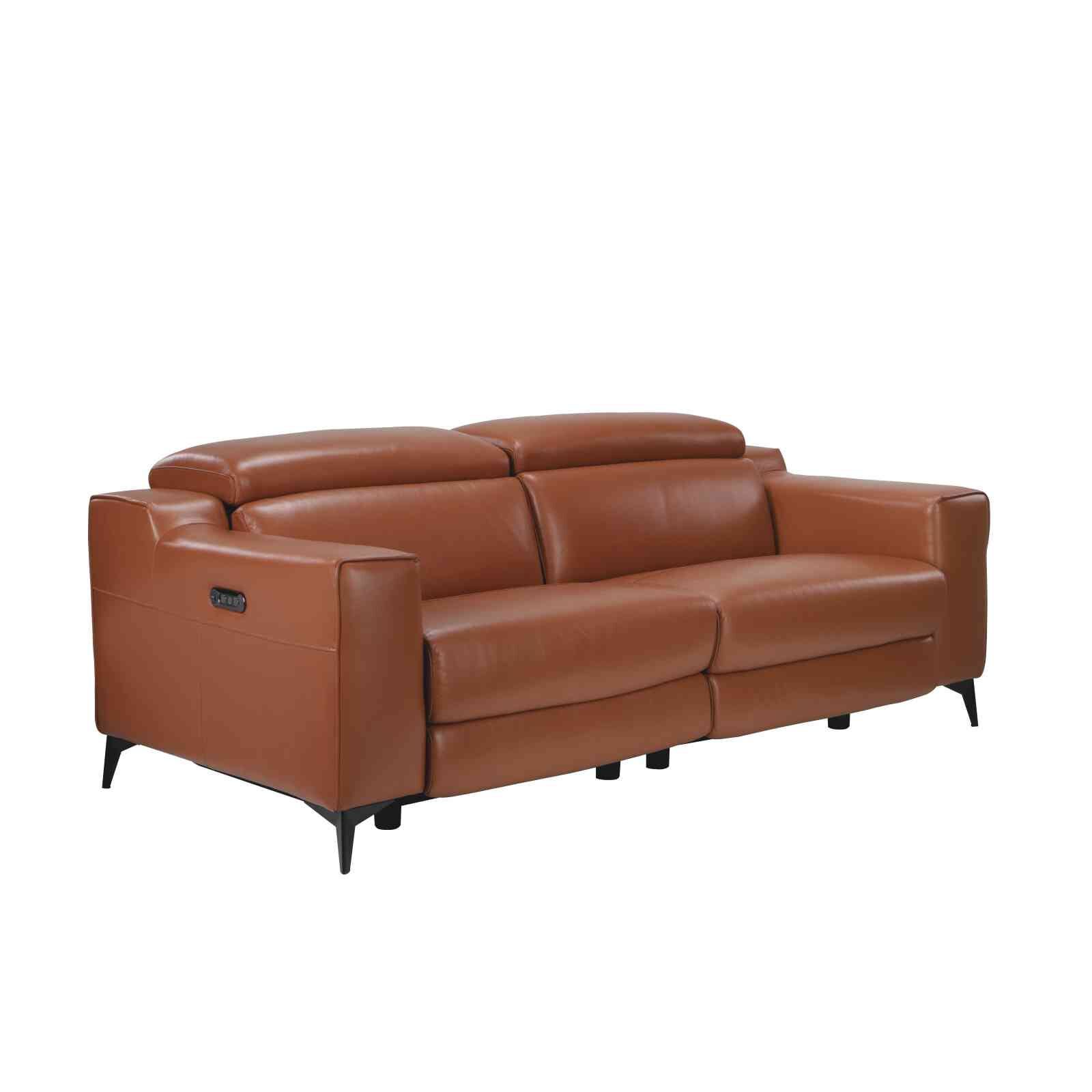 3rr Seater (hl) C10 Mto Half Leather Incliner Sofa NINA-image 11