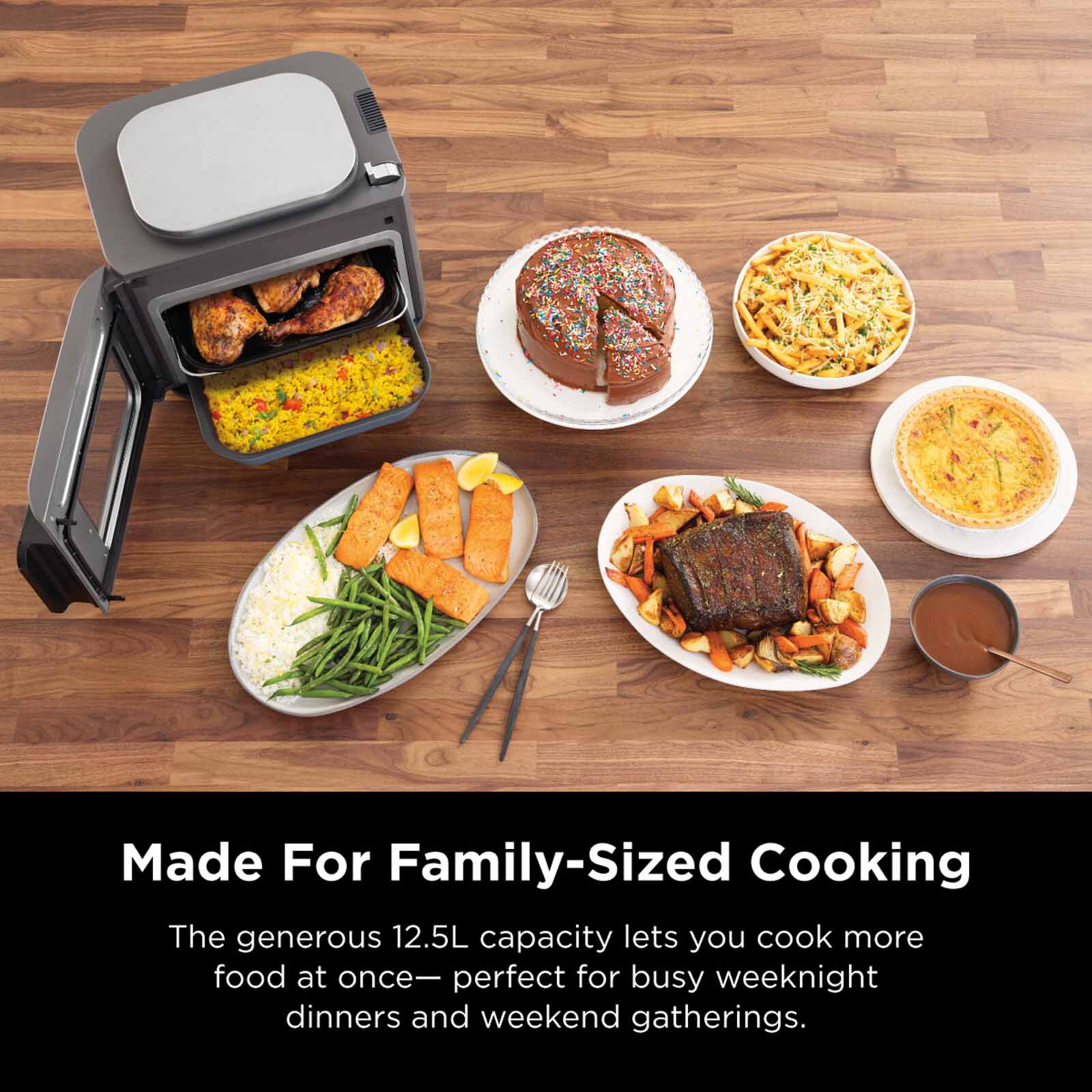 NINJA Combi 14-in-1 Multi-cooker, Oven & Air Fryer SFP701SM-image 5
