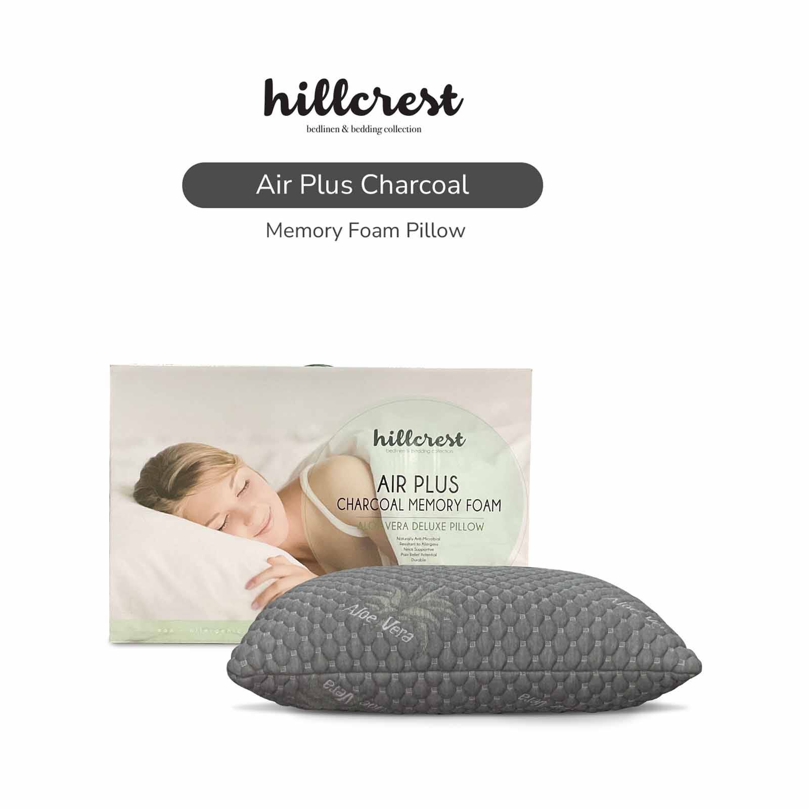 HILLCREST Aloe Vera Charcoal Memory Foam Pillow (online Exclusive) 5378-image 1