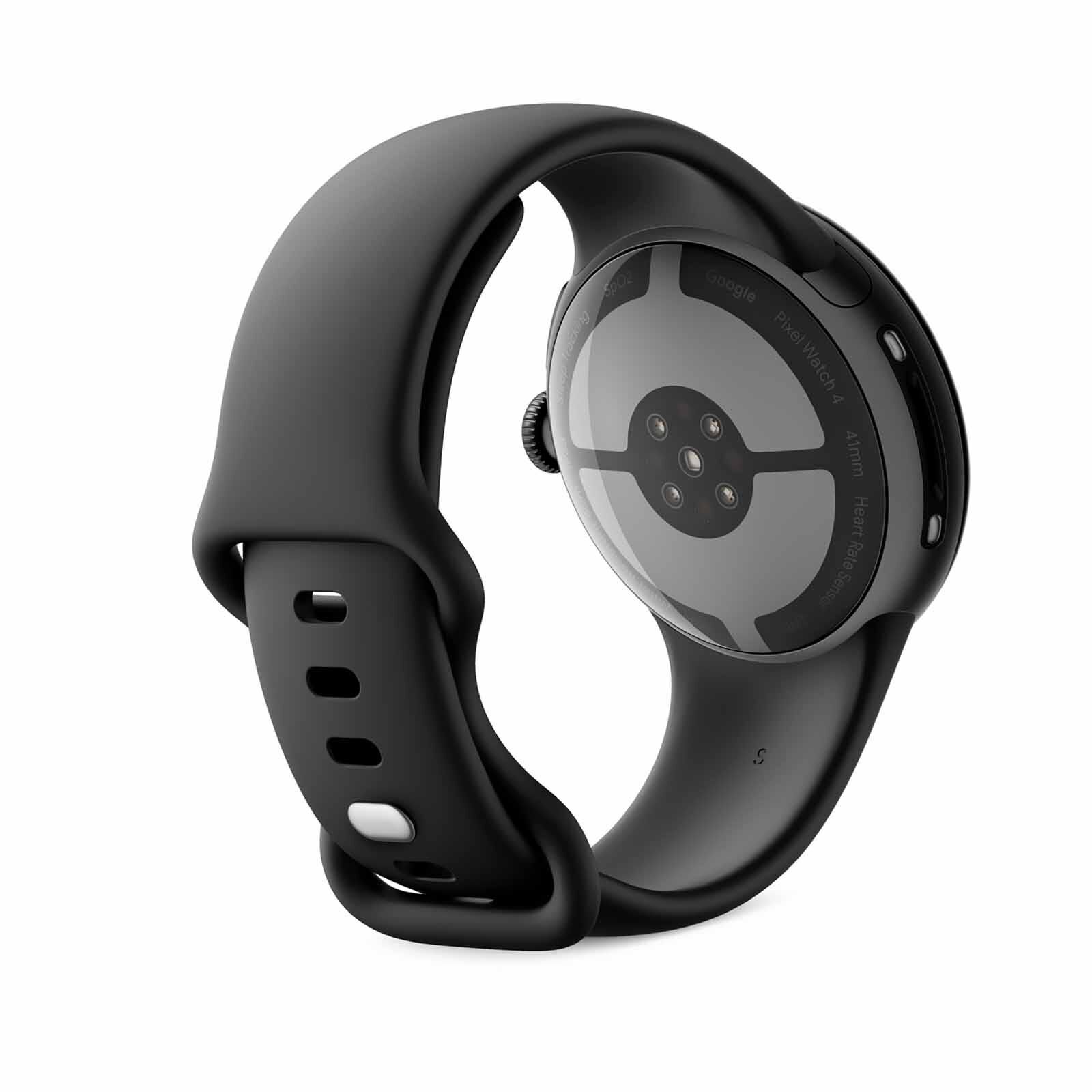 GOOGLE Pixel Watch 4 45mm Wifi Matte Black Aluminum Case/obsidian Active Band GA09962-US-image 3