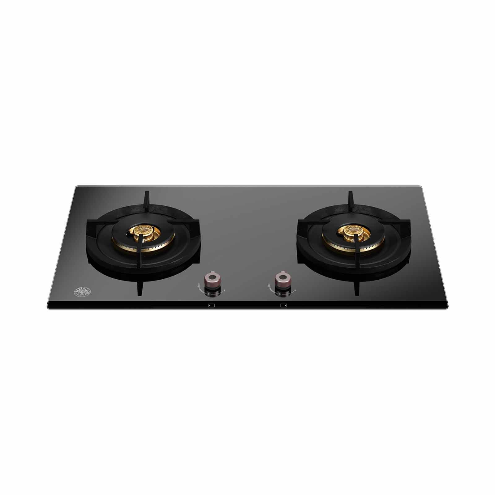 BERTAZZONI 78cm Built-in Glass Hob - Two Cooking Zones (exclude Installation) P782BPROGNE