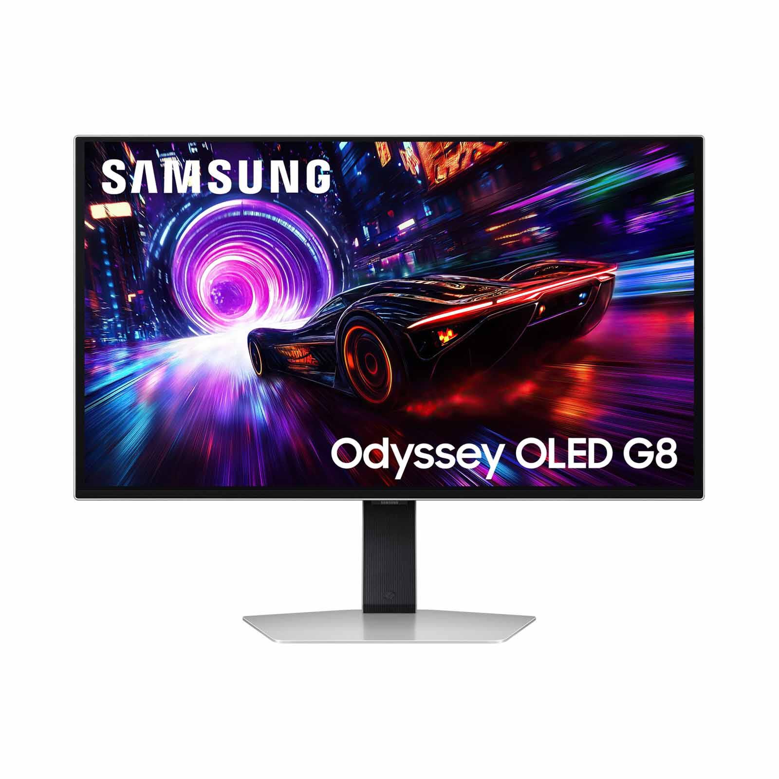 SAMSUNG Odyssey 27in Oled G8 4k 240hz Gaming Monitor LS27FG812SEXXS-image 1