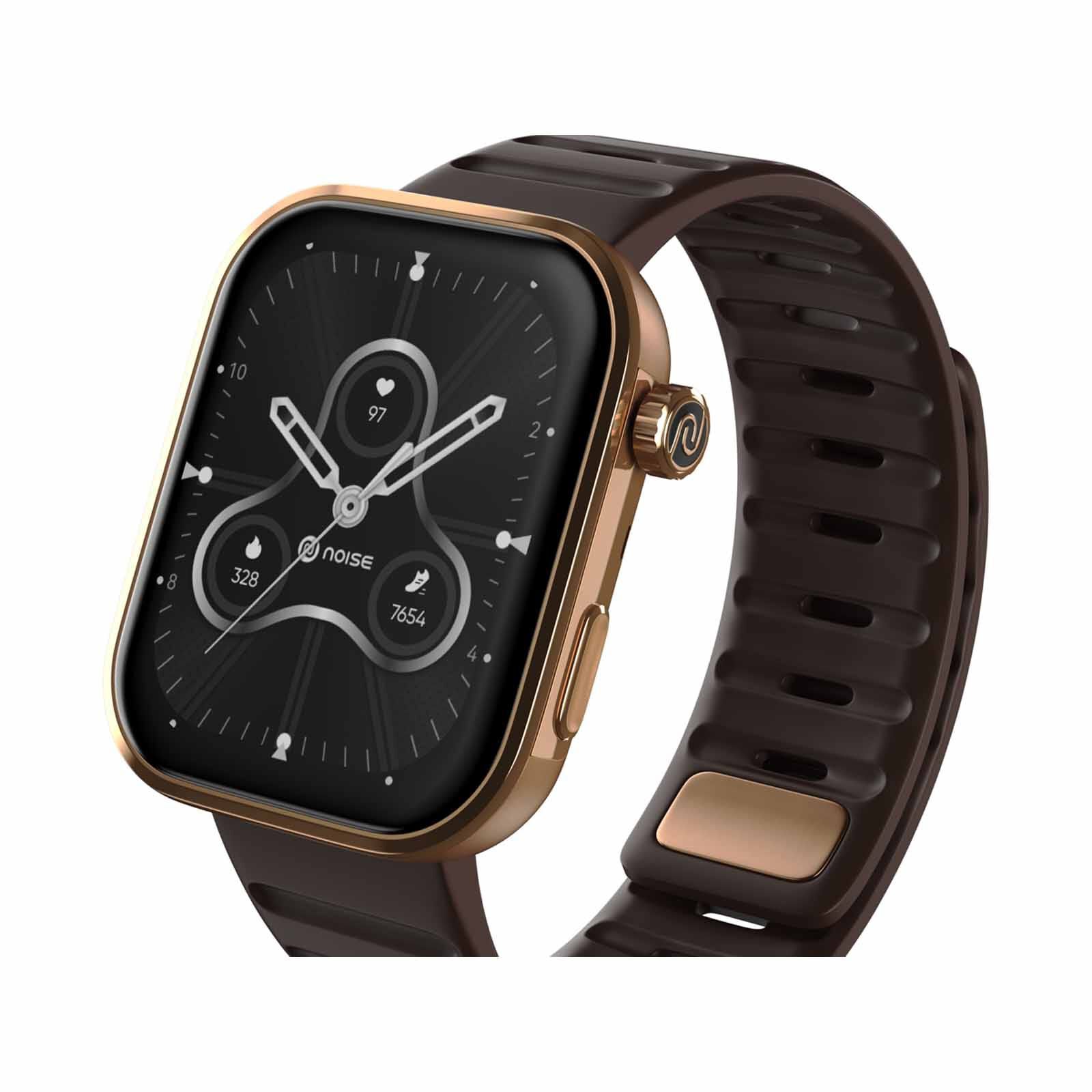 NOISE Colorfit Pro 6 Max Smartwatch - Signature Brown WRB-SW-CFPRO6MAX-SI_MG-CPR_CHCLT-image 4