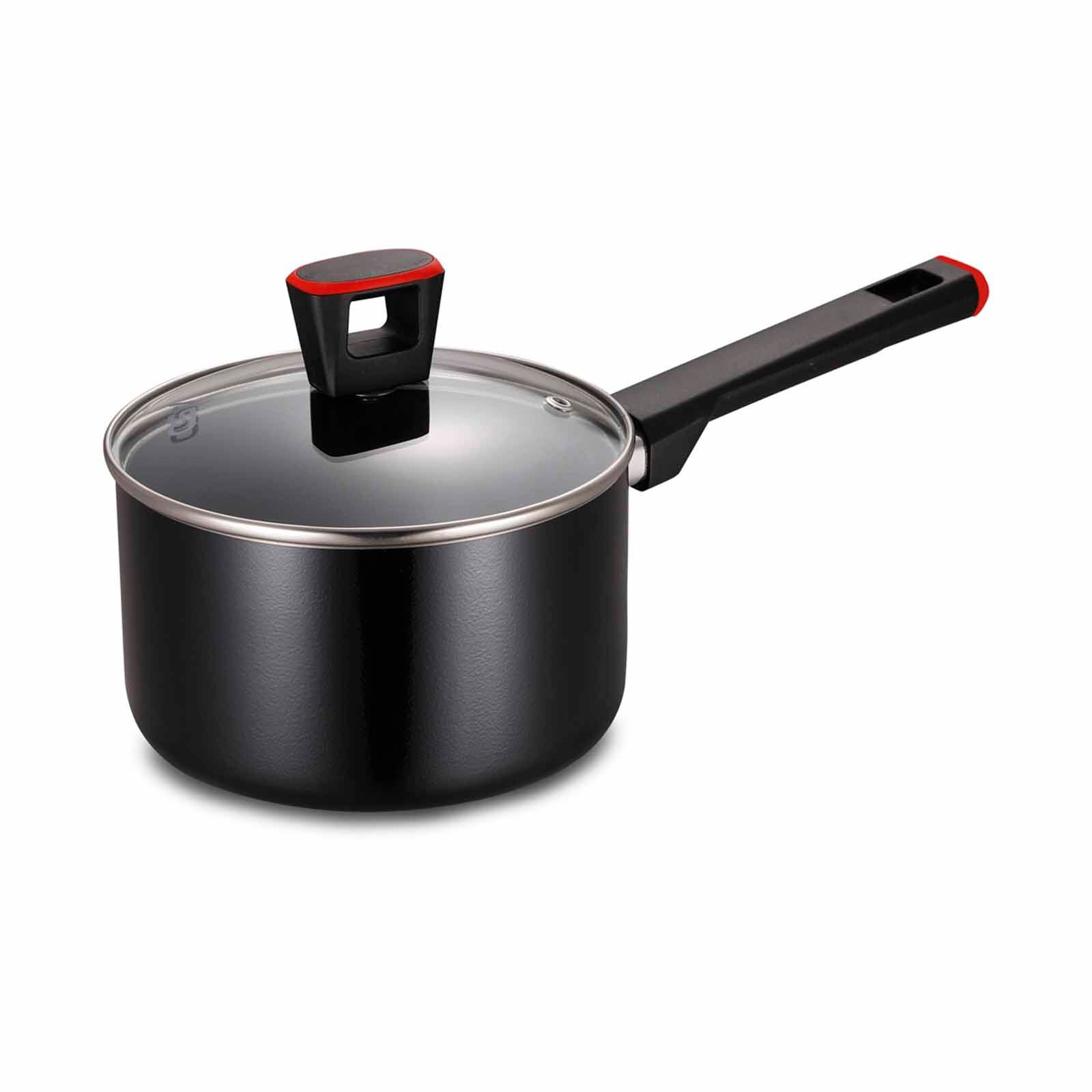 ASD Gusto Red 18cm Saucepan HP-8918-RD-image 3