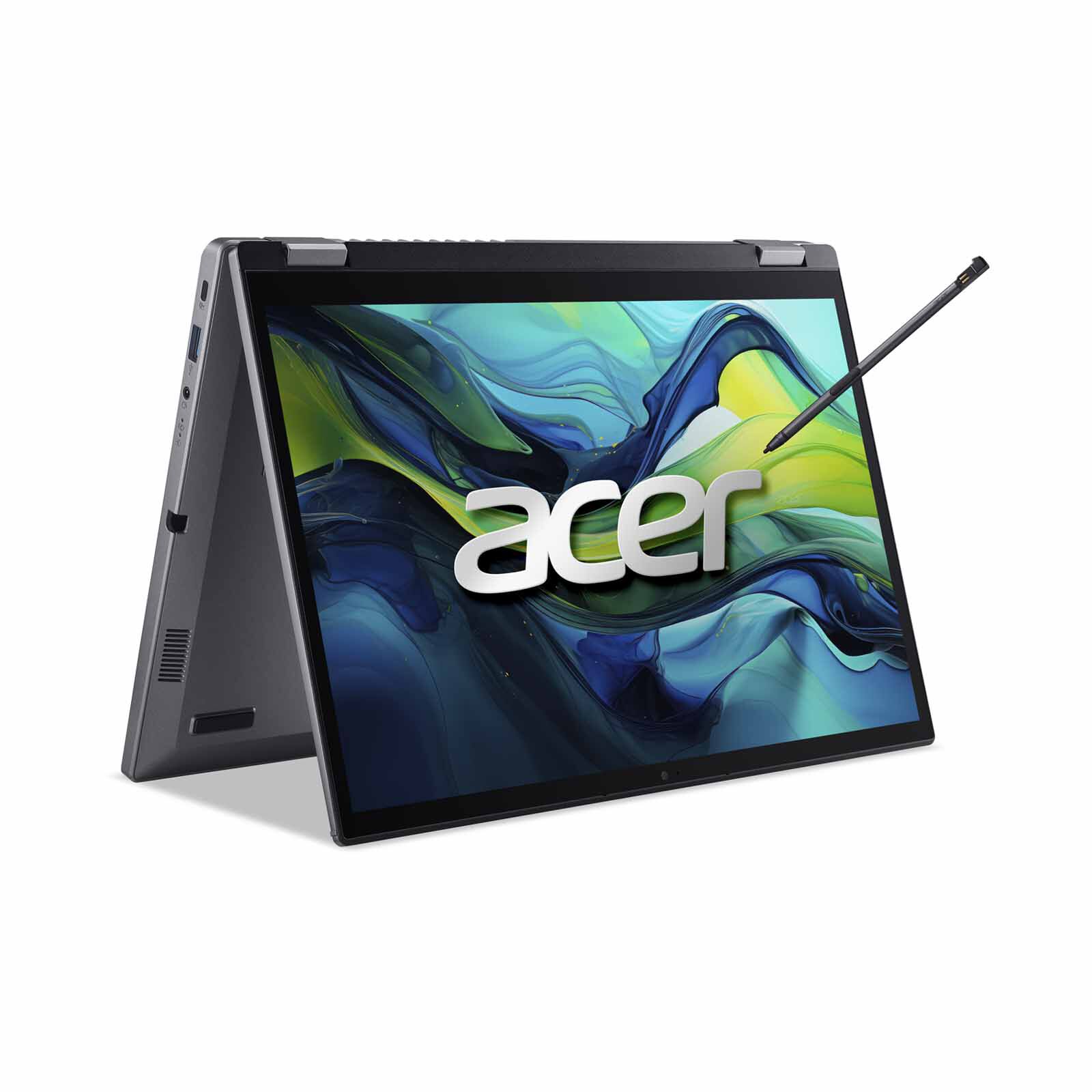 ACER 14in Touch Intel Core Ultra 5 115u 16gb 512gb Ssd Win 11 Home ASPIRE SPIN 14 ASP14-51N-547R (SILVER)-image 2
