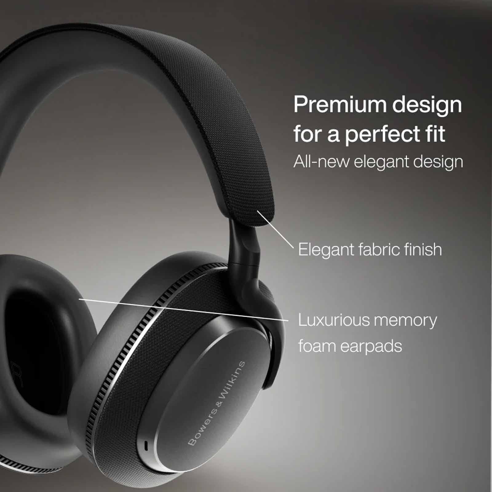 BOWERS Over-ear Noise Cancelling Headphones PX7 S3 (ANTHRACITE BLACK)-image 7