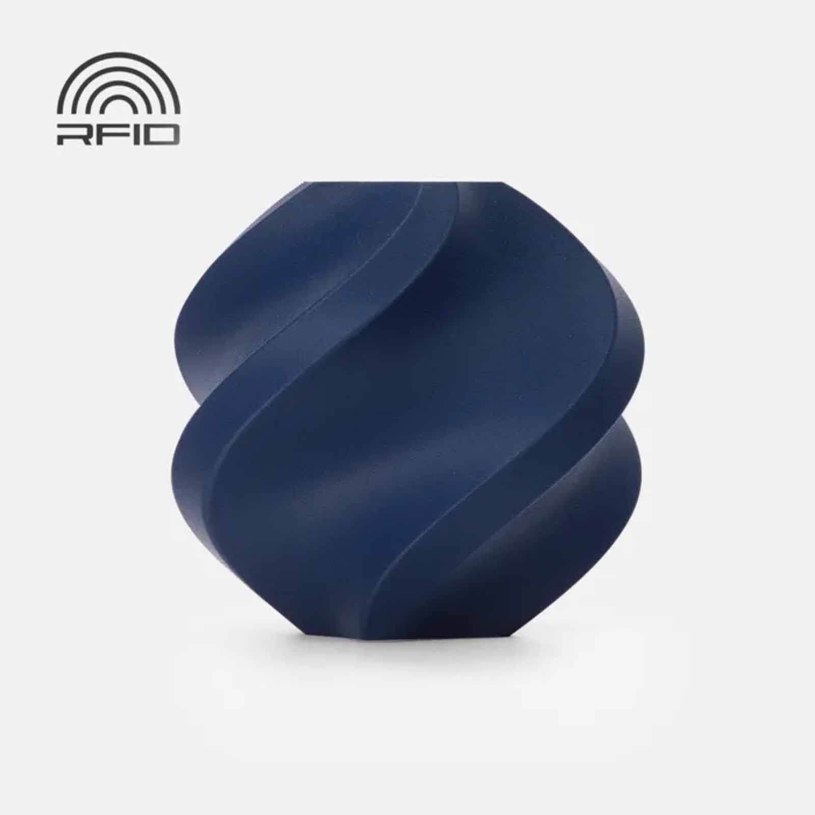 BAMBU LAB Pla Matte - Dark Blue - With Reusable Spool BAM-A01-B6-1.75-1000-SPL-image null