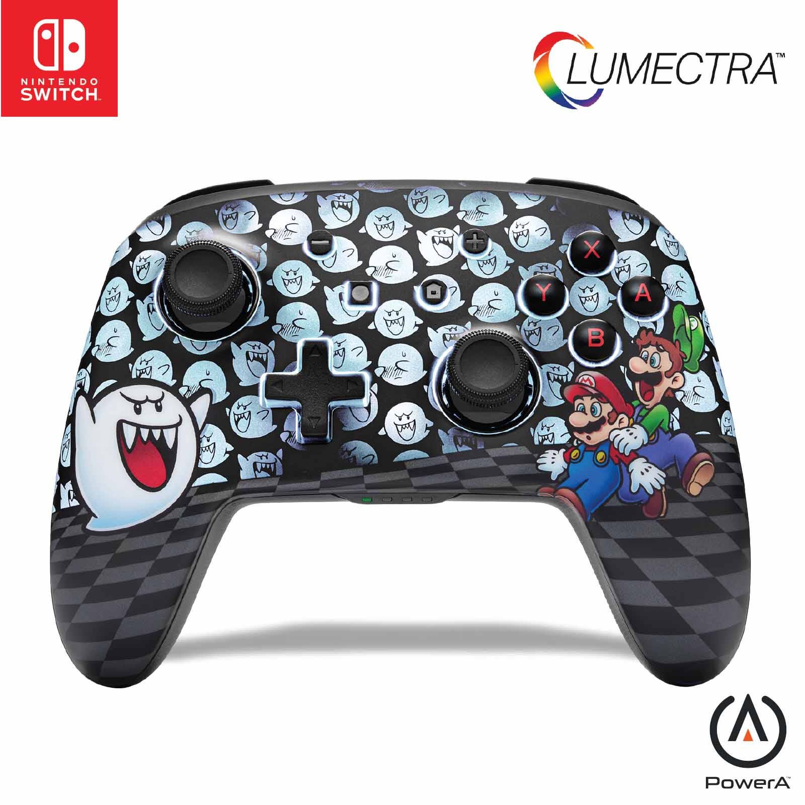POWERA F Nsw Enwl Controller Lumectra Etched Mario Un NSGP0431-01-image 1