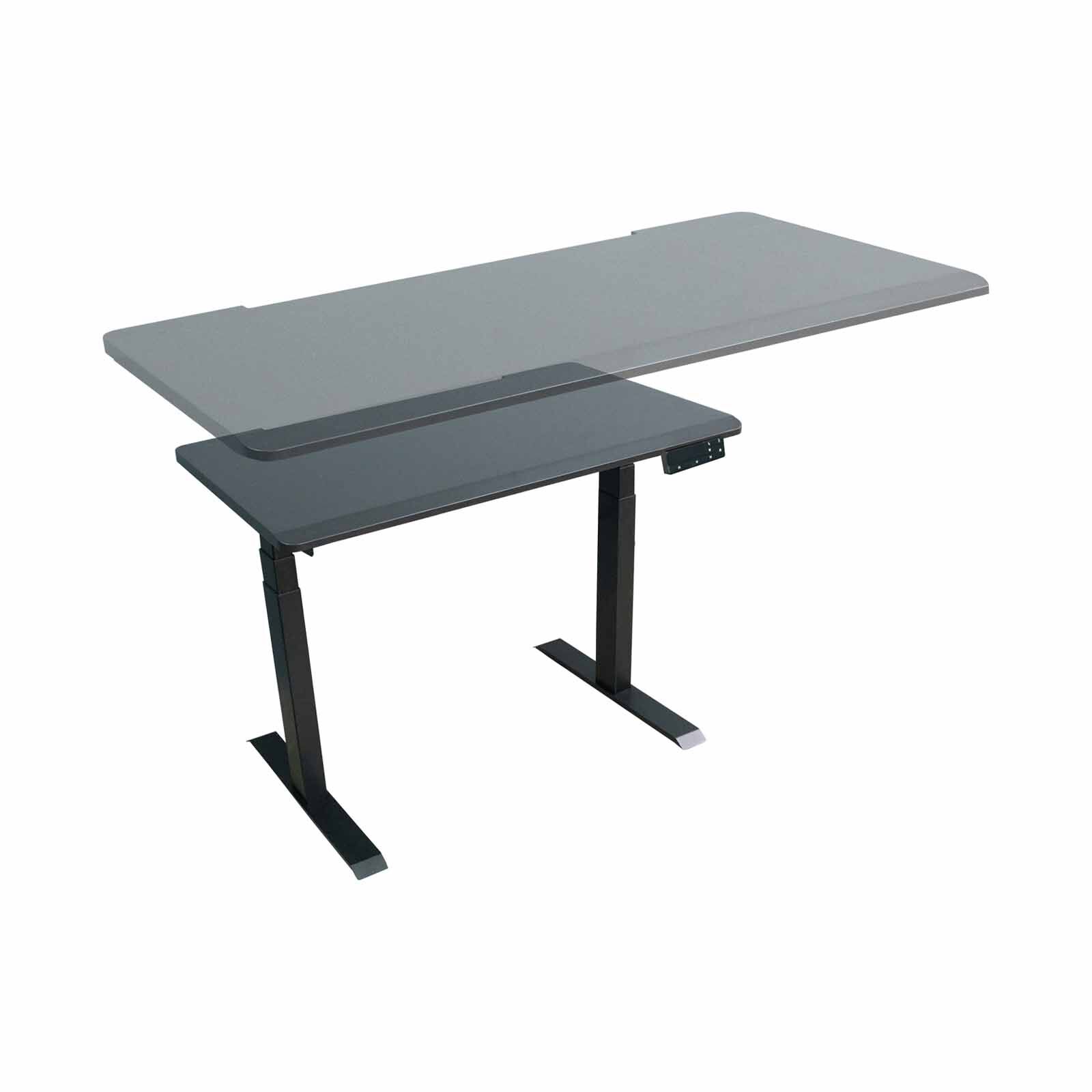 TABLEHOLIC Electric Height Adjustable Table (black) - 180x70cm E-DESK-image 4