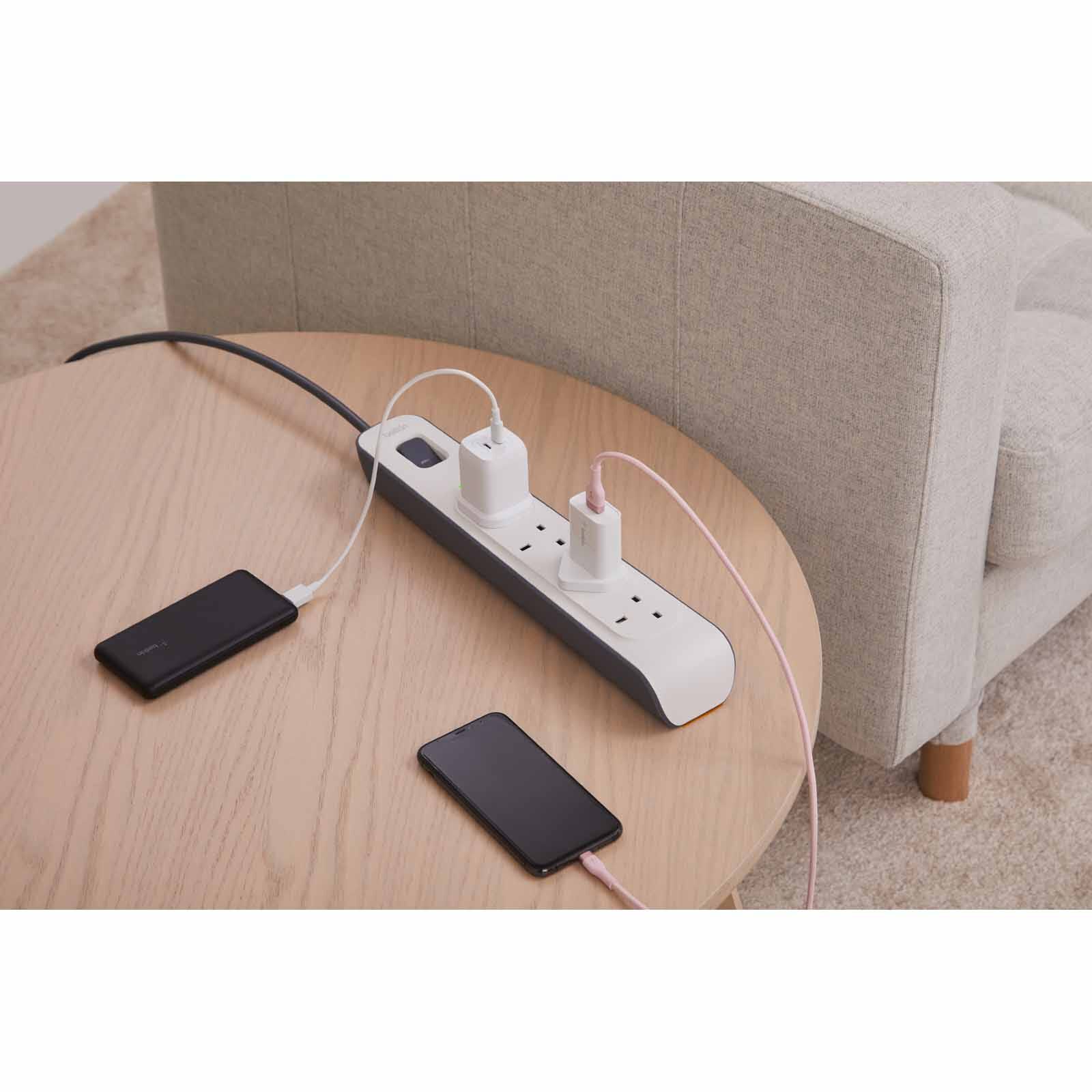 BELKIN 4 Outlet 2m Surge Protection Strip BSV400AF2M-MY-image 3