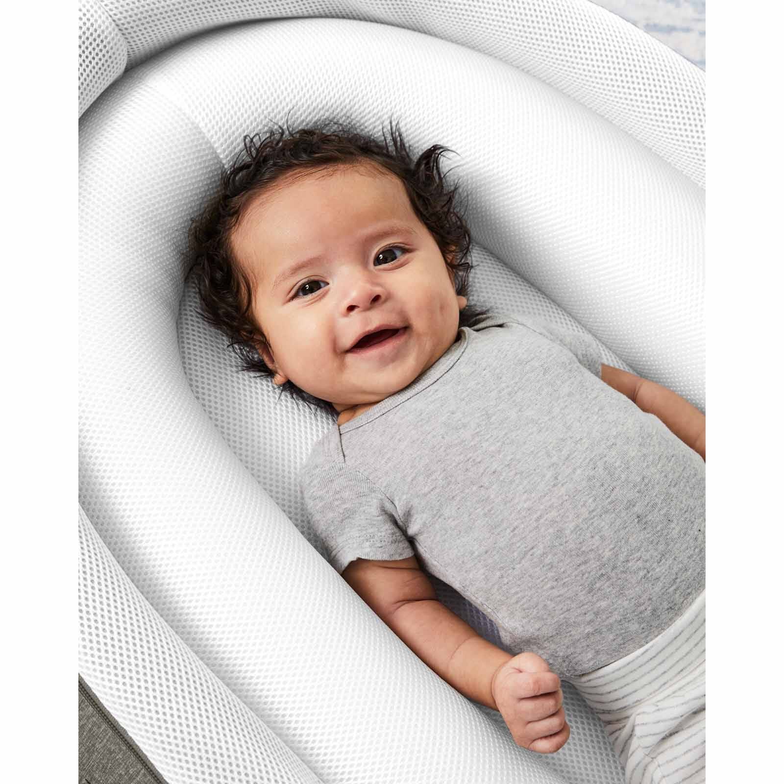 SKIP HOP Playful Retreat Baby Nest - Grey Melange SH9I745210-image 2