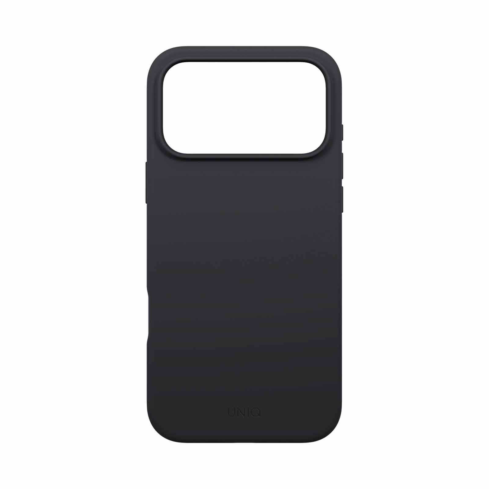 UNIQ Hybrid Iphone 17 Pro Max (2025) 6.9 Magclick Charging Lino - Charcoal Grey UNIQ-IP6.9P(2025)-LINOMCGRY-image 1