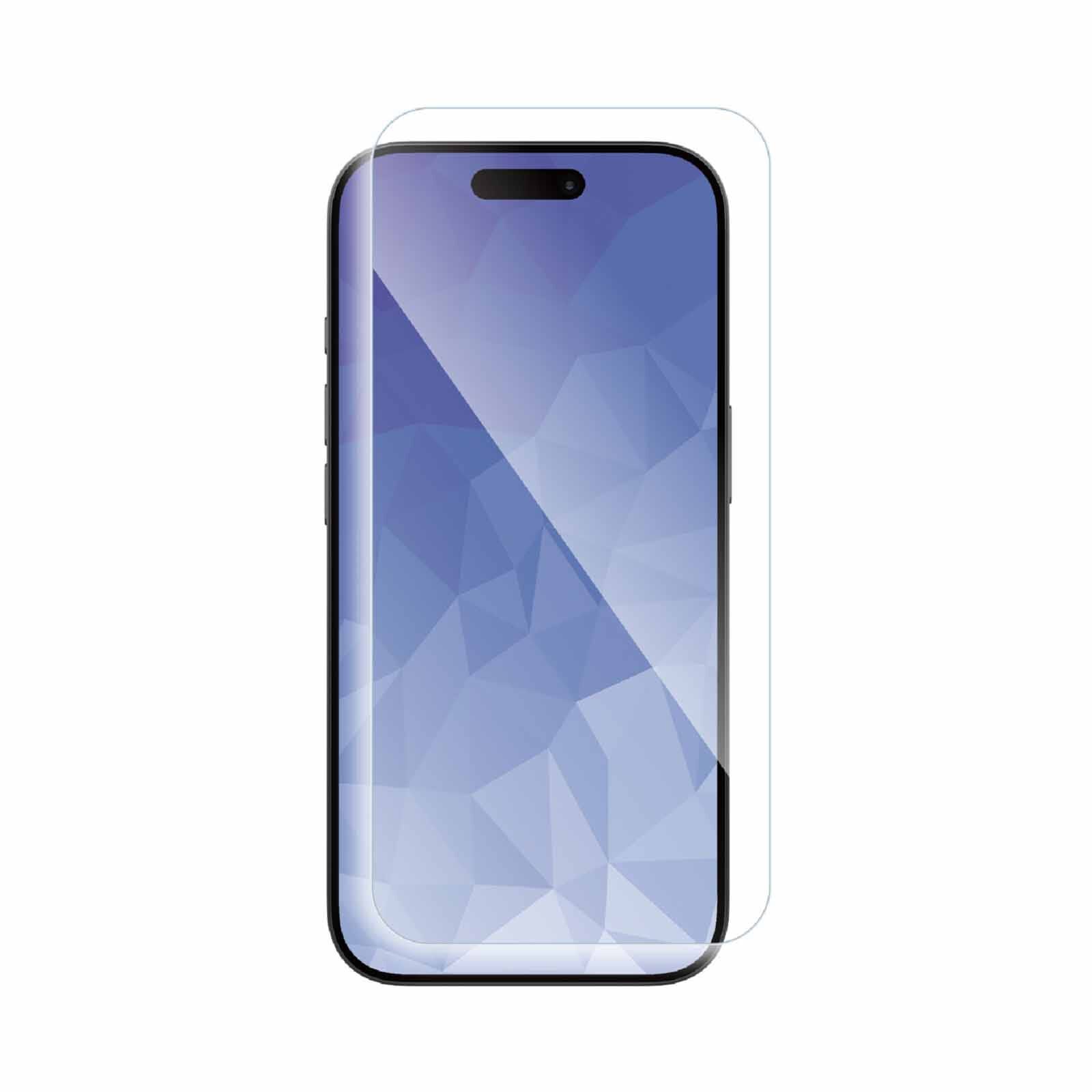 ELECOM Iphone 17 Air Glass Film Anti-reflective PM-A25BFLGGM-image 2