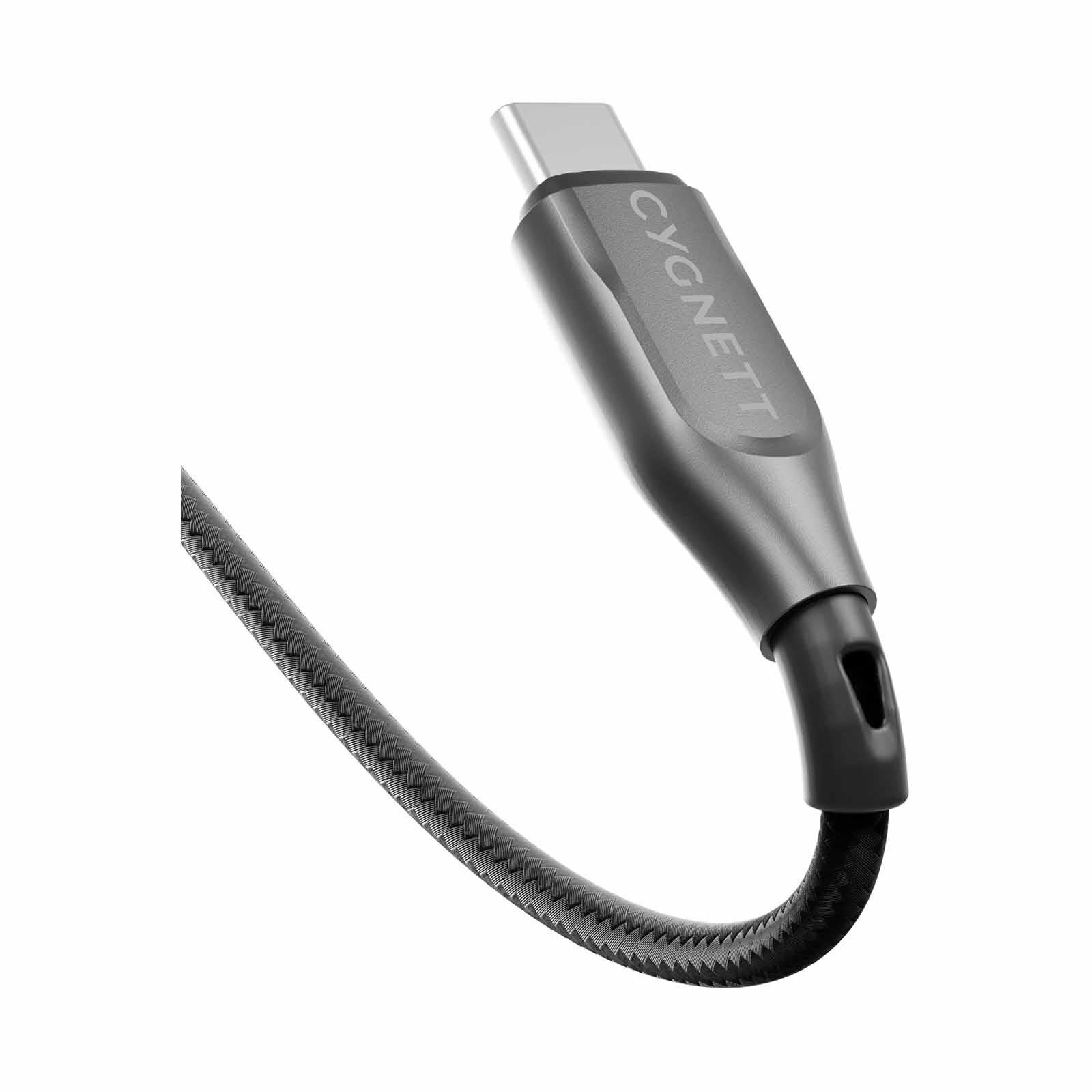 CYGNETT Armoured Usb-c To Usb-c (usb 2.0) Cable - Black 2m CY4676PCTYC-image 3