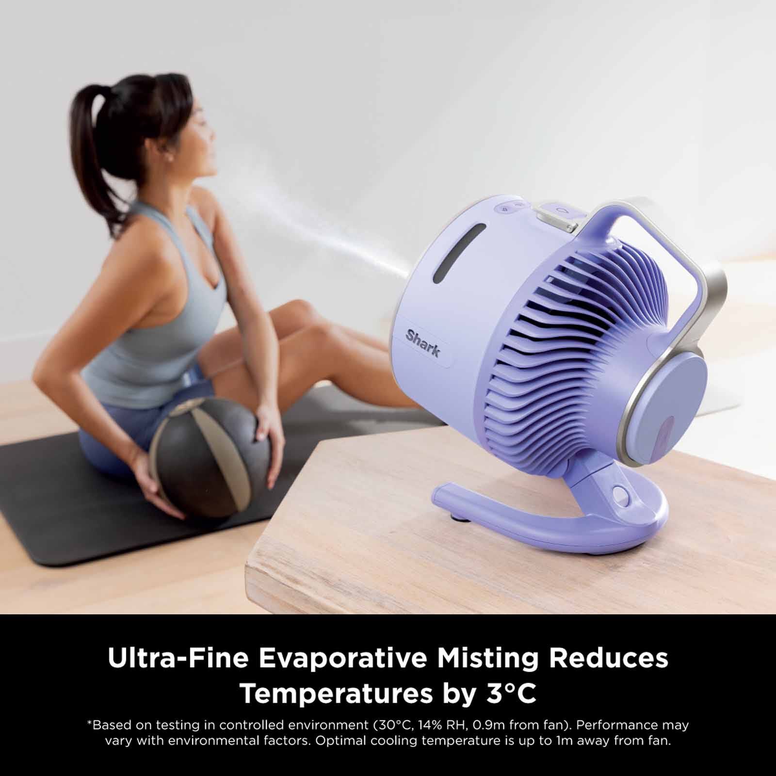 SHARK Flexbreeze Hydrogo Portable Misting Fan (charcoal) FA050SM-image 9
