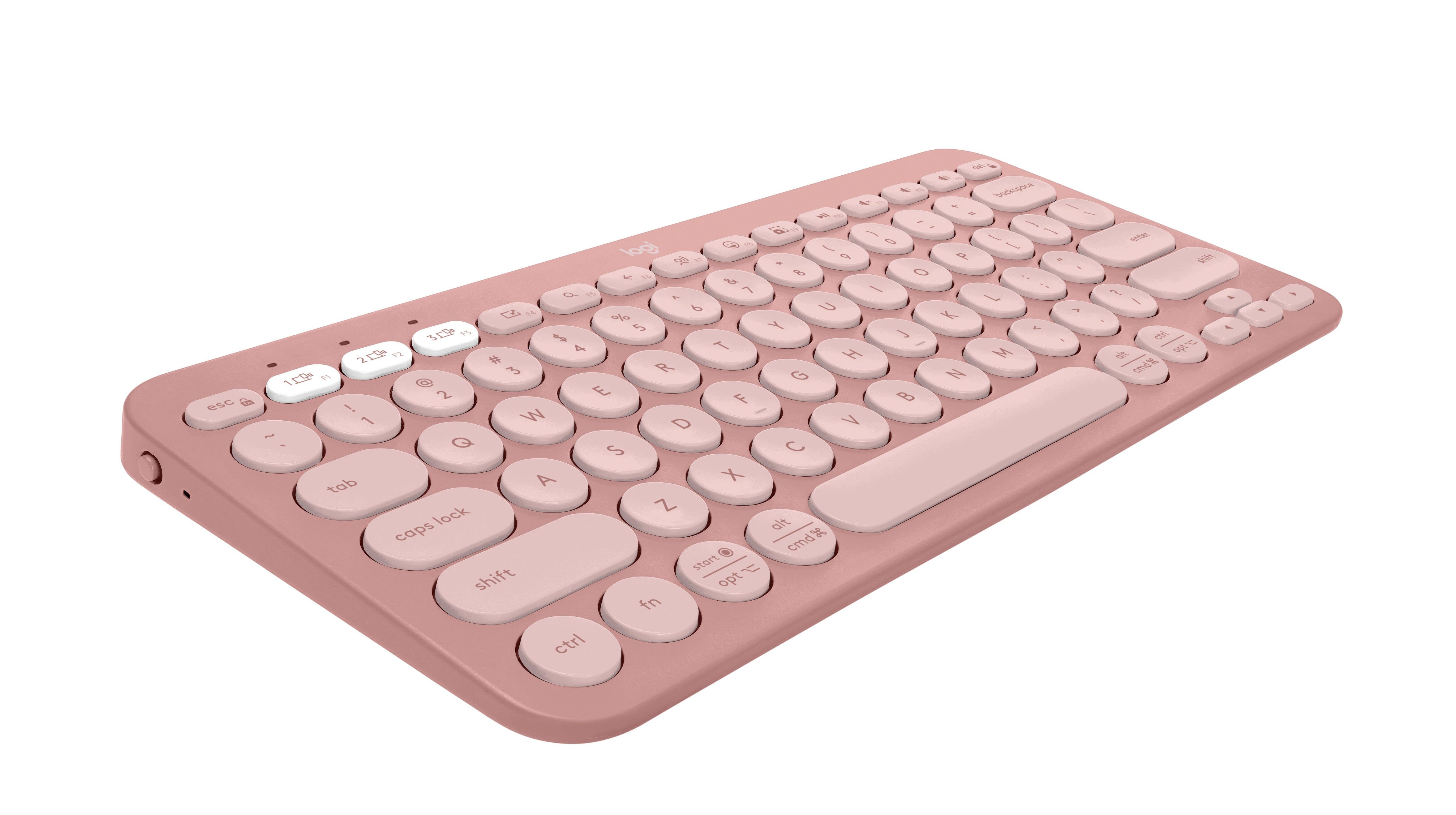 LOGITECH Pebble Keys 2 K380s - Tonal Rose 920-011755-image 4