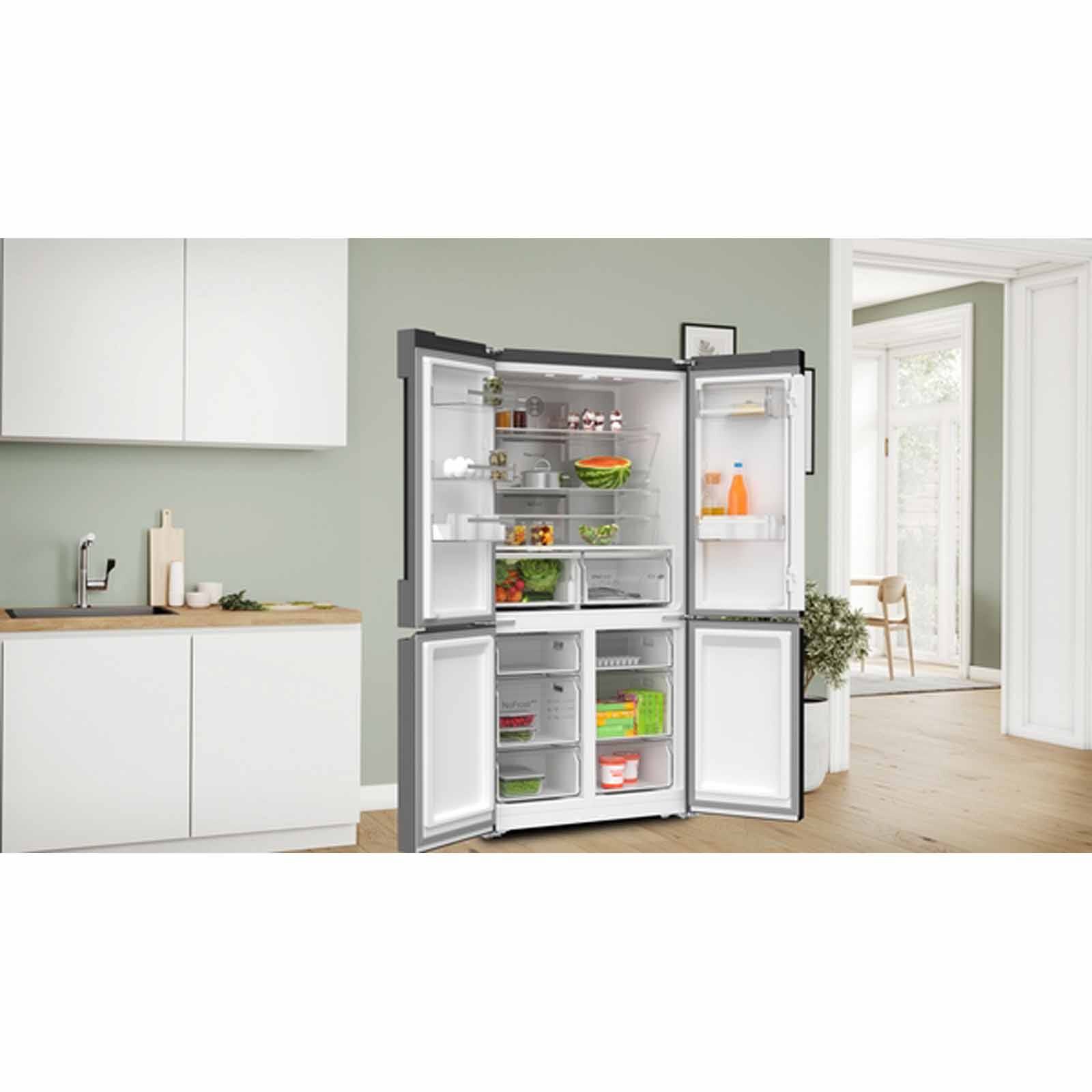 BOSCH 4 Dr Fridge (605l) - Black Inox KFN96AXEA-image 8