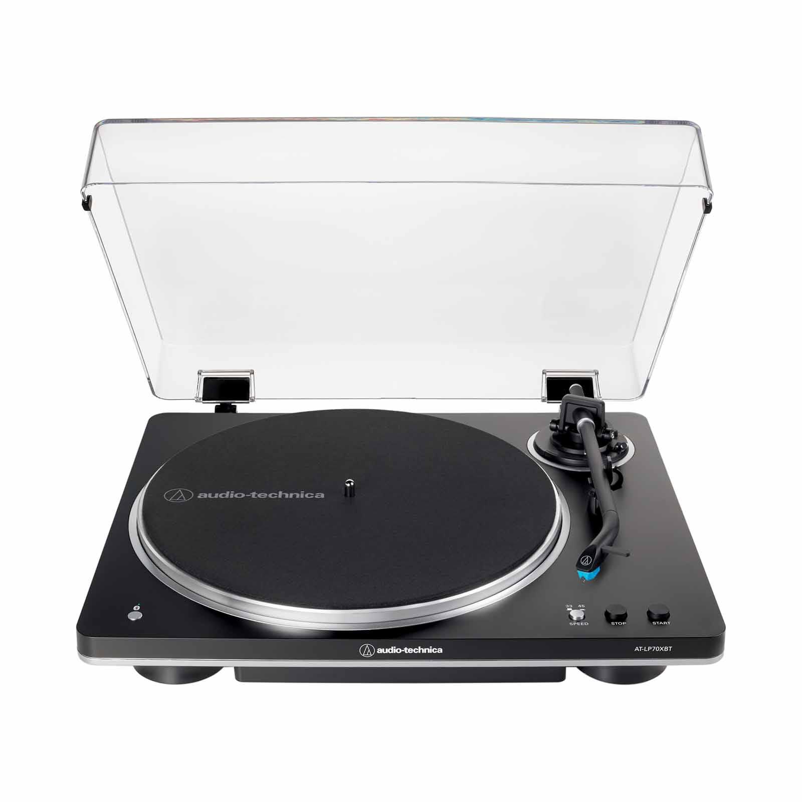 AUDIO TECH Fully Automatic Wireless Belt-drive Turntable AT-LP70XBT BS