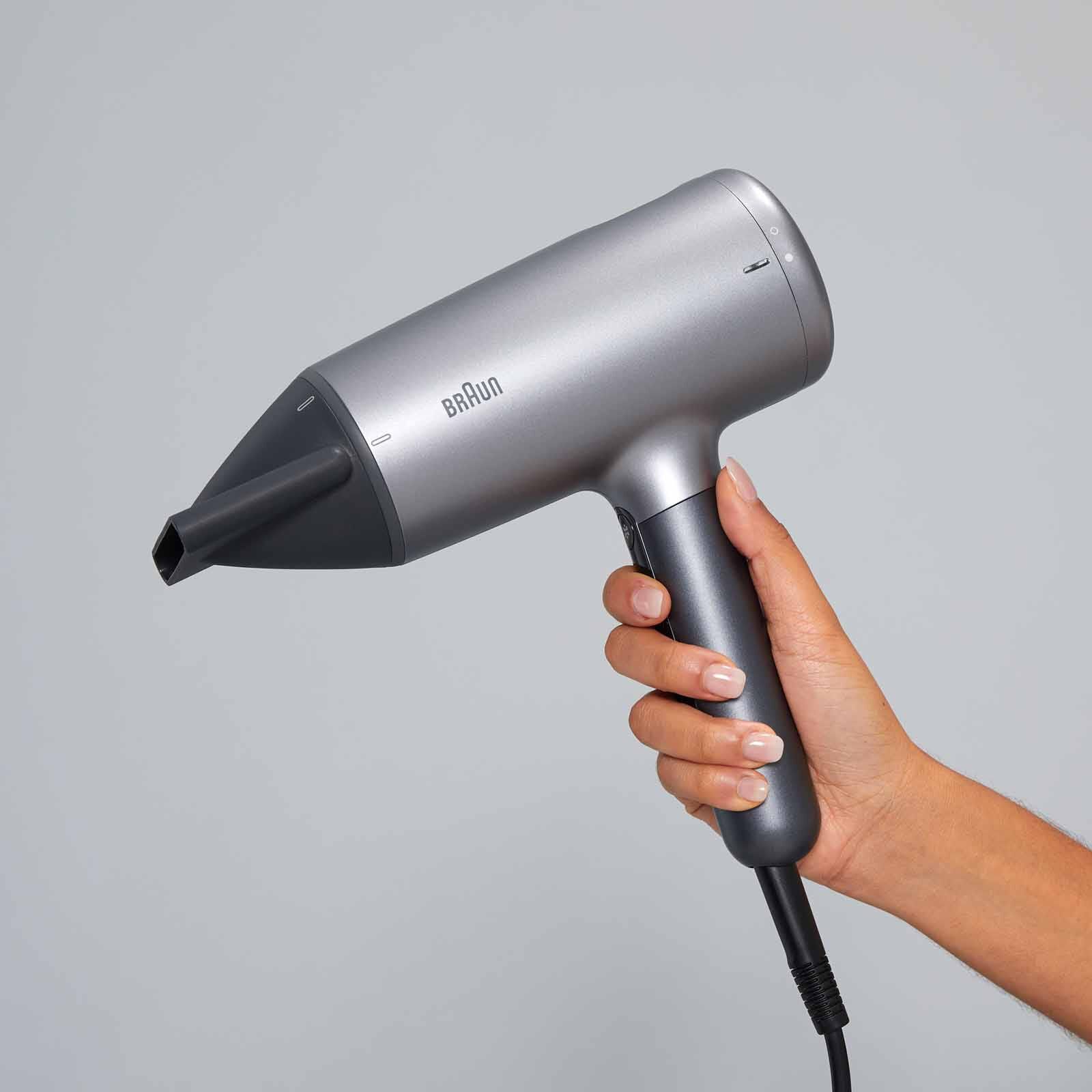 BRAUN Hair Dryer (2200w) - Motor Grey HD 435-image 5