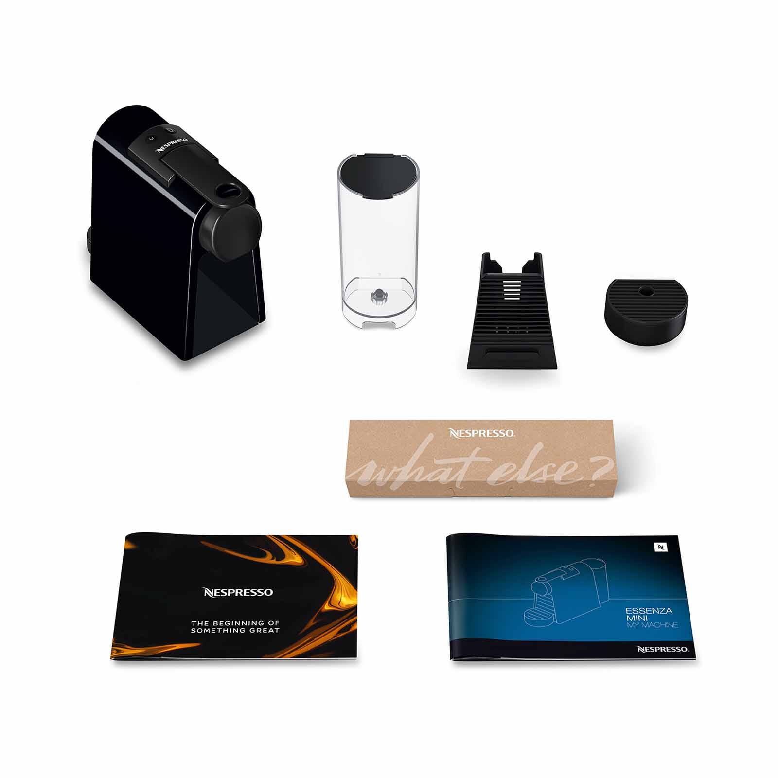 NESPRESSO Essenza Mini Coffee Bundle - Black D30-BK-COFFEE-image 4