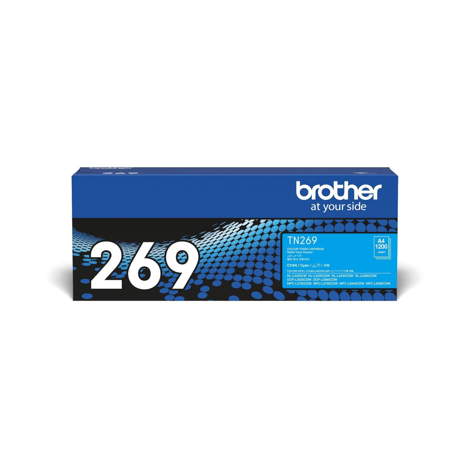 BROTHER Cyan Toner (standard Yield) TN269C-image null