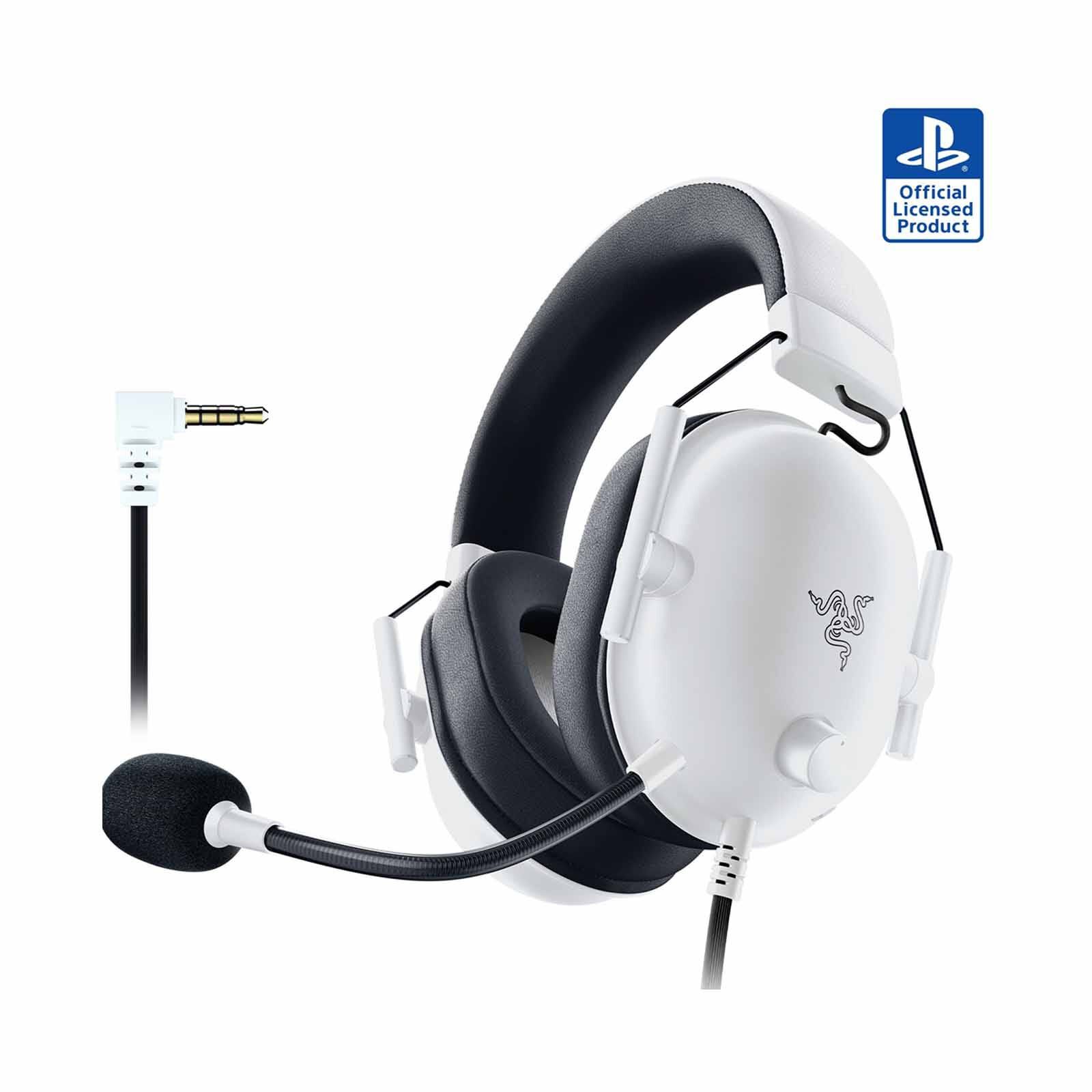 RAZER Blackshark V2 X For Playstation - Wired Esports Headset - White - Nasa + Ap Packaging RZ04-03241300-R3UA-image 1