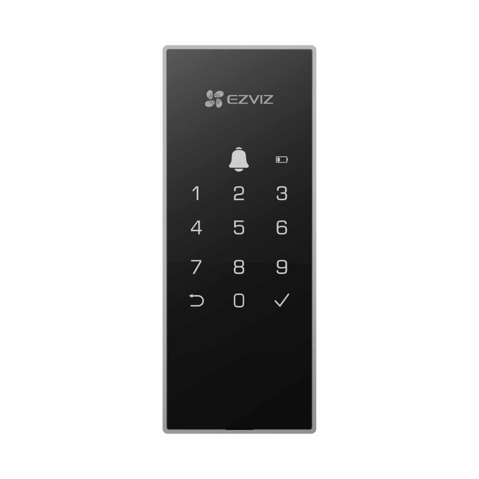 EZVIZ Rim Smart Lock + Peephole Doorbell Bundle DL03 PRO + DP2 2K-image 3