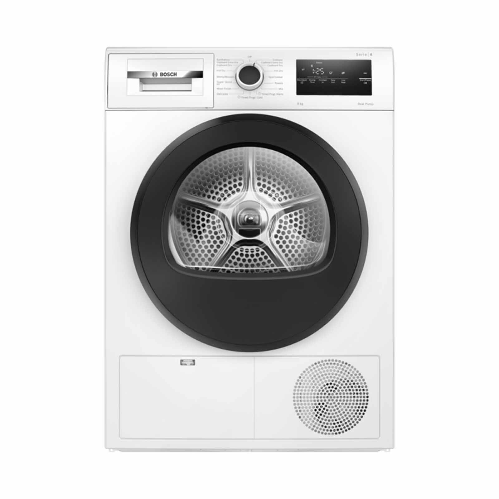 BOSCH Heat Pump Dryer - White (8kg) WTH85028SG