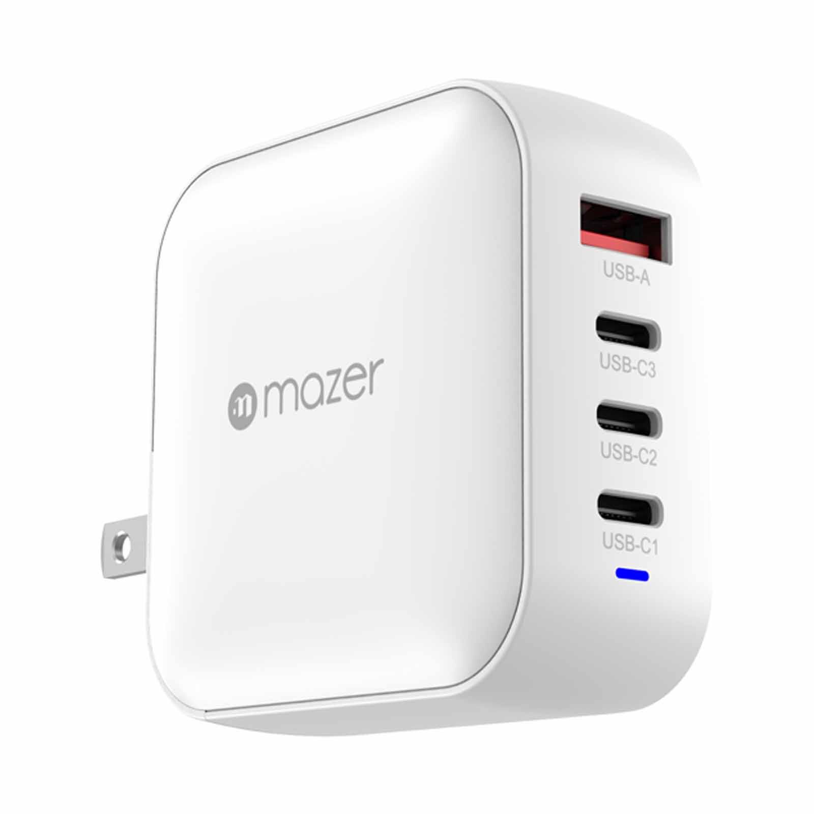 MAZER Ganprestige Pd100w 3c1a With 4 Travel Plugs-white M-G100W-V5-WH-image 3