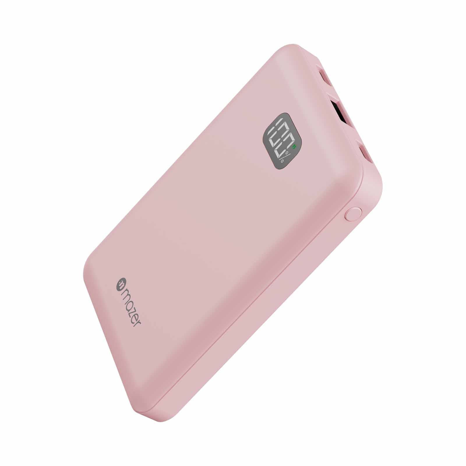 MAZER Pocketcharge 8000mah/pd20w/qc3.0 Powerbank - Pink M-POCKET8.0V5-PK-image 5