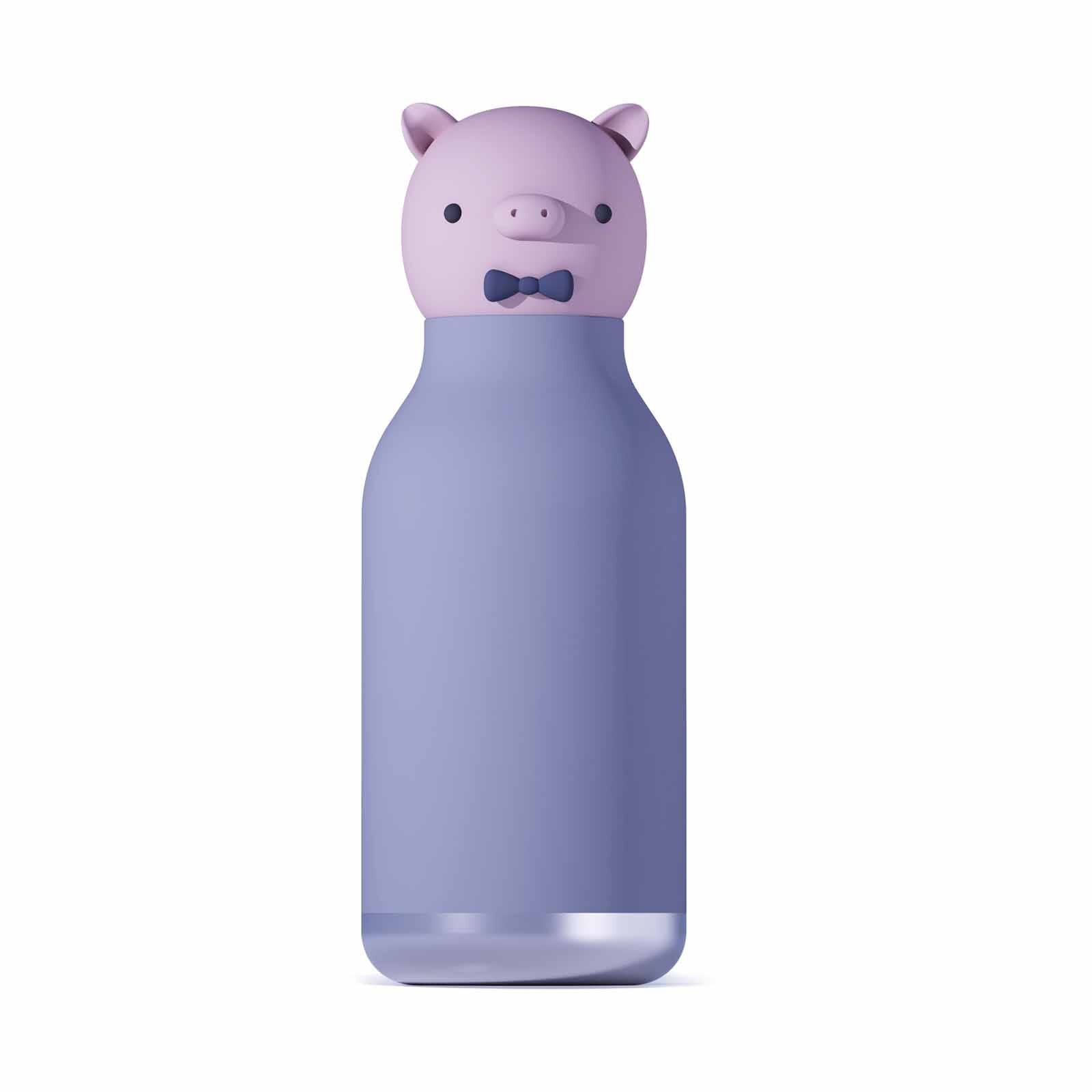 ASOBU Bestie Insul S/s Water Bottle ( Piggy W/brush) ASBV05835-image 1