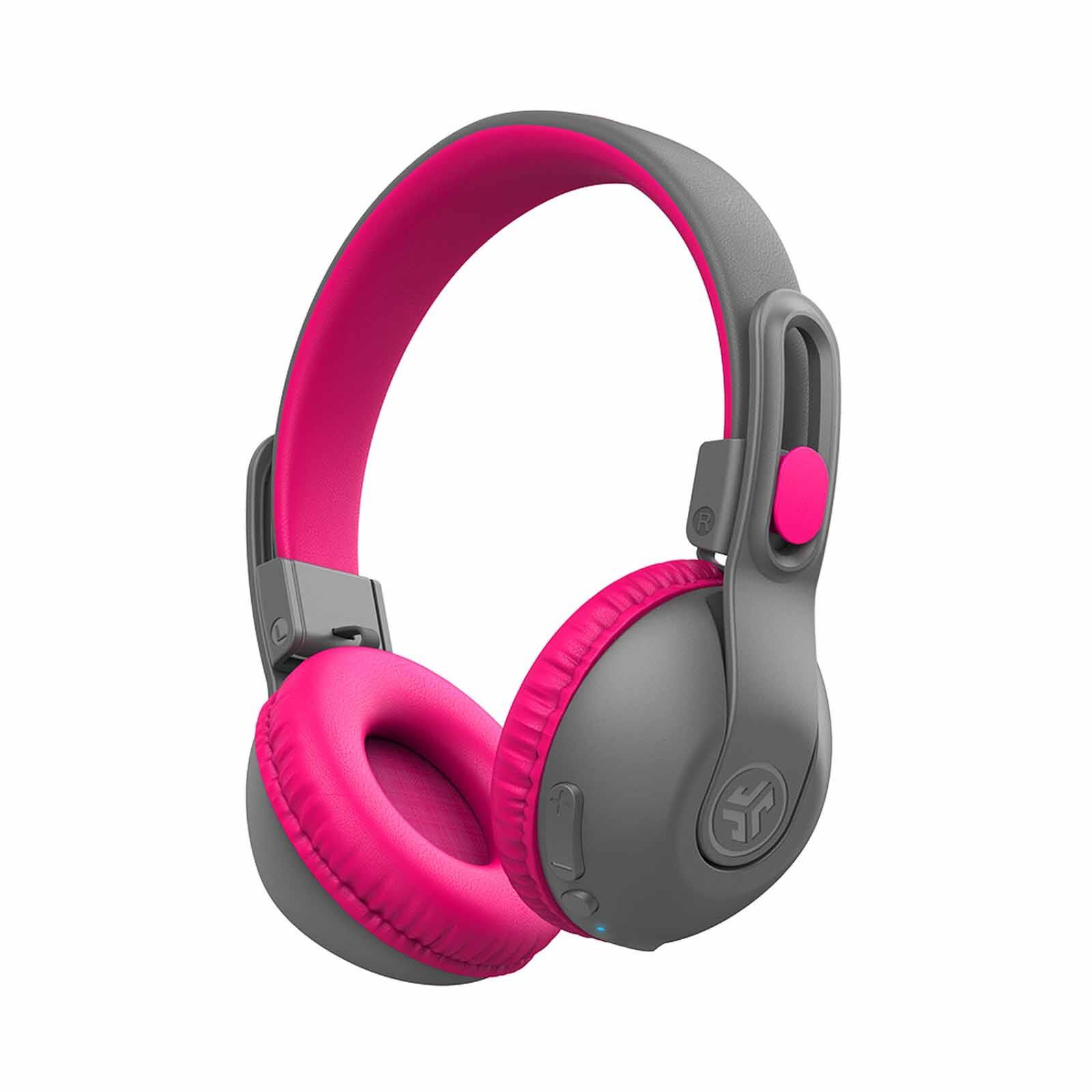 JLAB Jbuddies Studio 2 Wireless Headphones - Gray/pink HBKSTU2RGRYPNK122-image 1