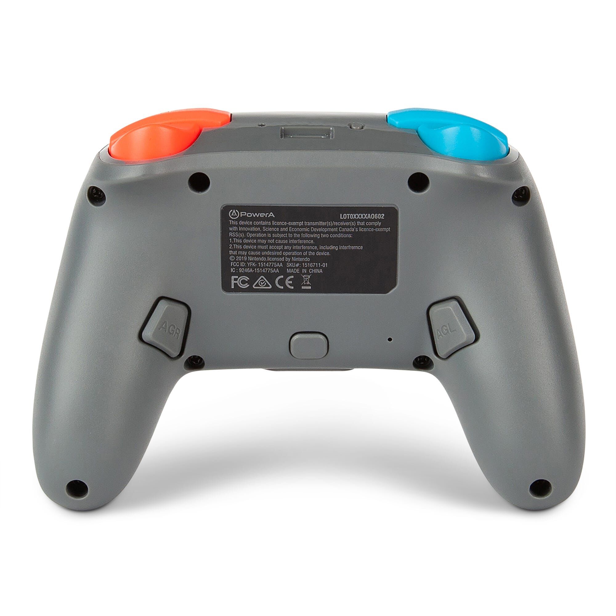 POWERA Nsw Nano Enwl Controller Grey Neon 1516711-03-image 3