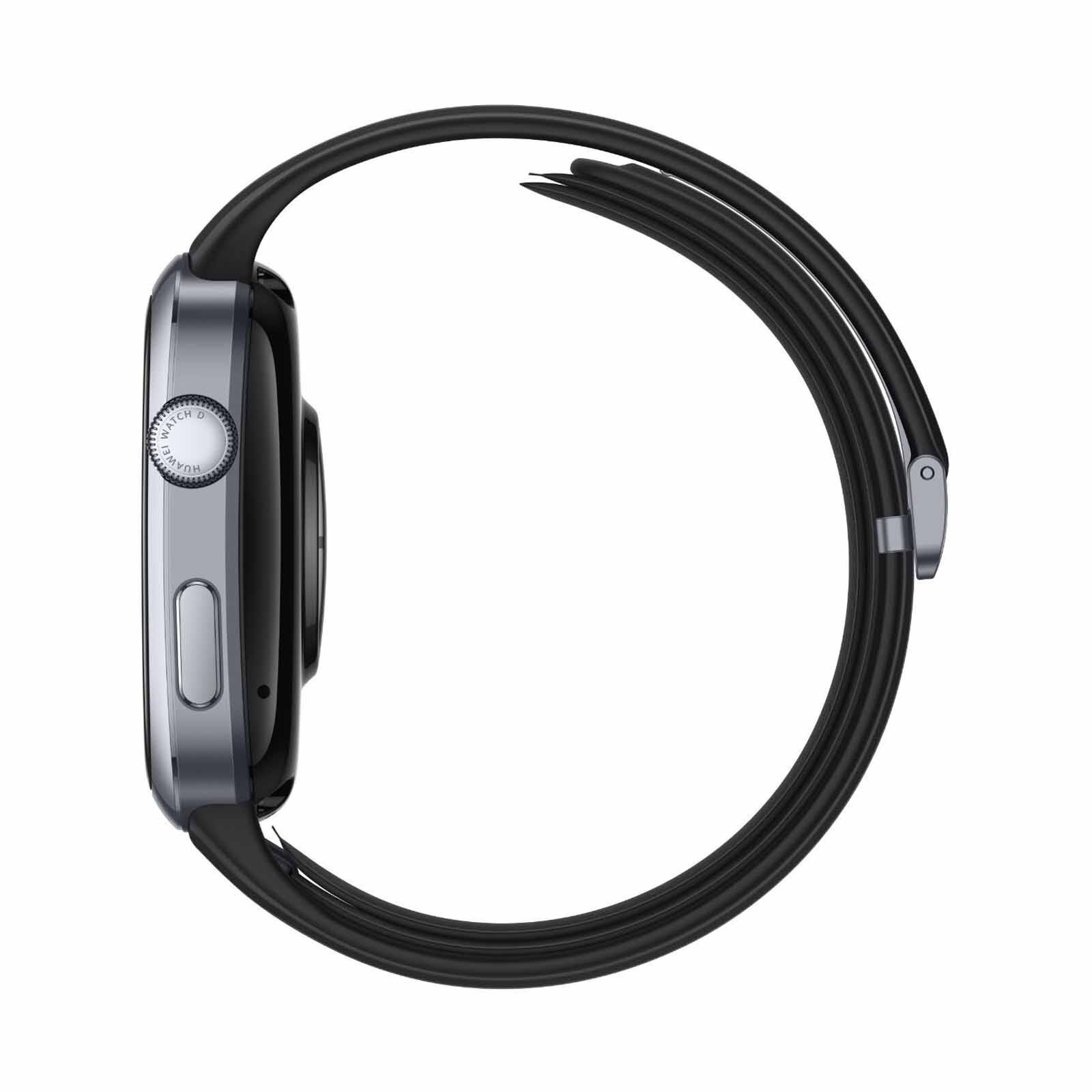 HUAWEI Watch D2 Black Aluminum Alloy Case, Black Strap HW-LUCA-B19-BLK-image 7