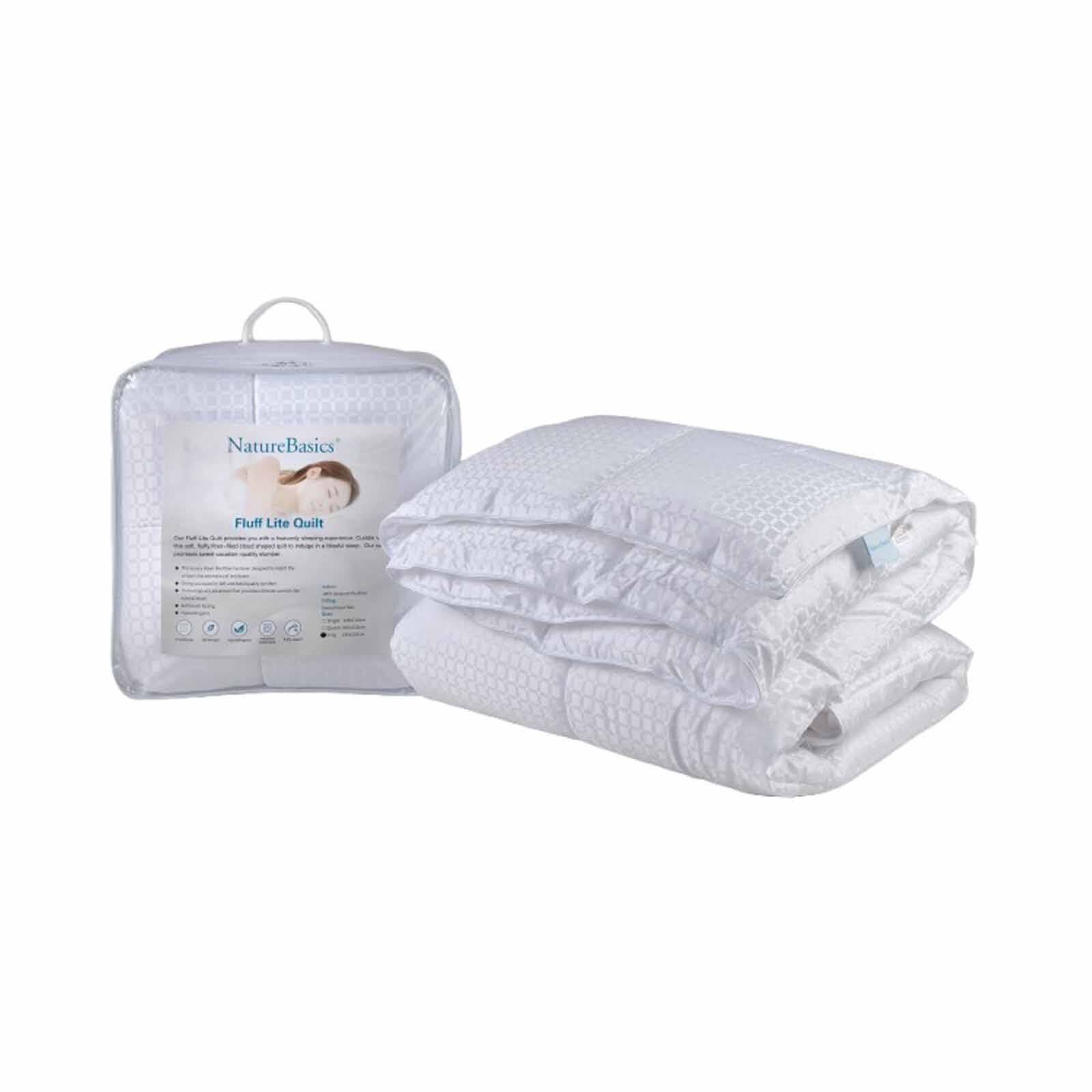 NATURE BAS Quilt - Single (special Buy) FLUFF LITE-image null